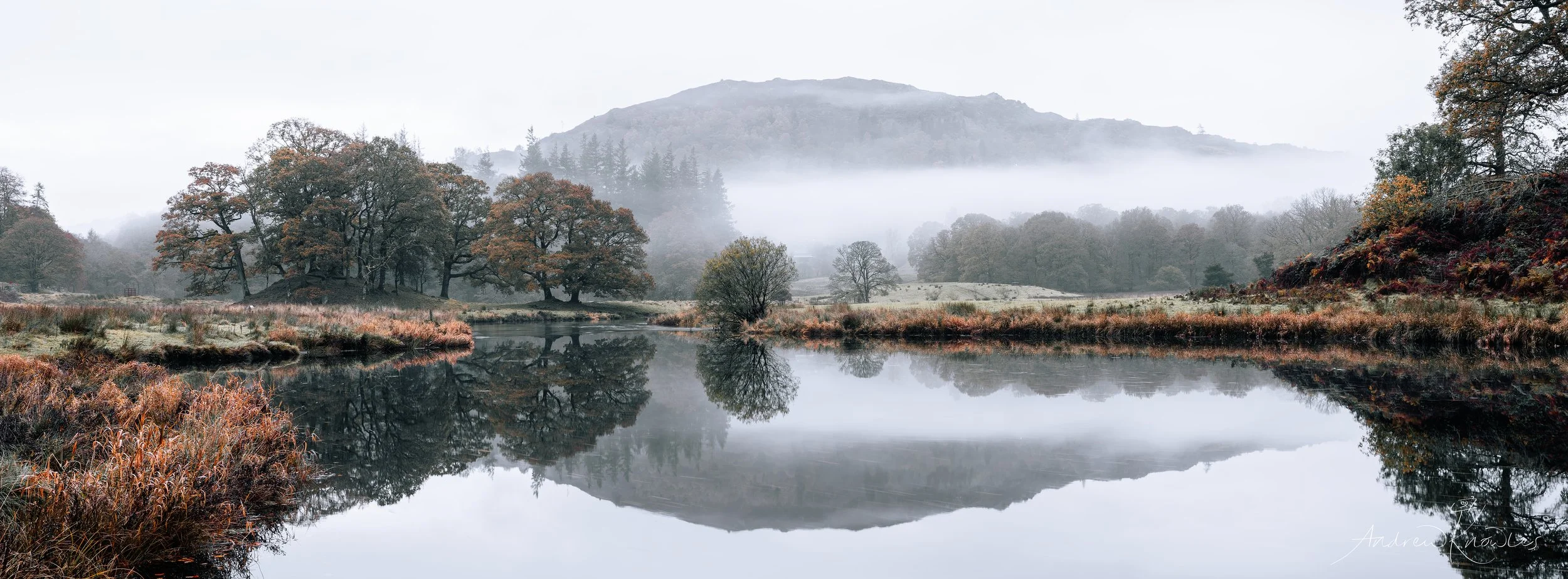Reflections on the River Brathay, Lake District