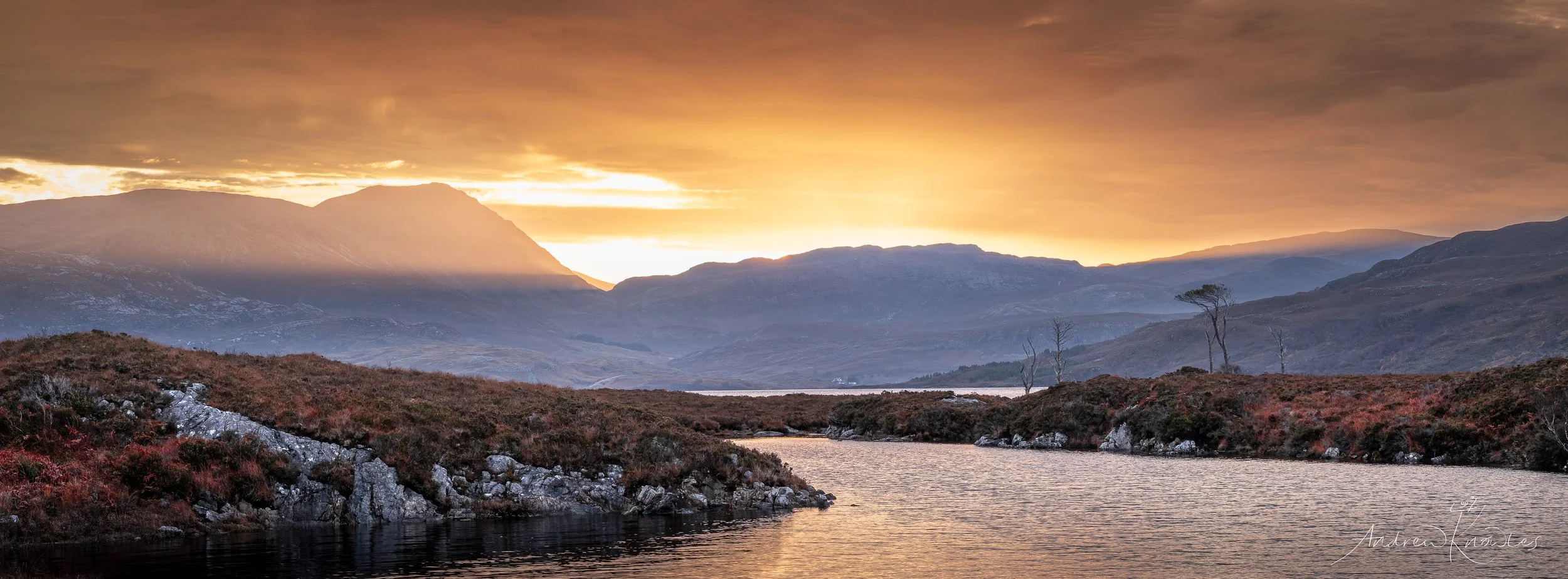 Loch Assynt sunrise