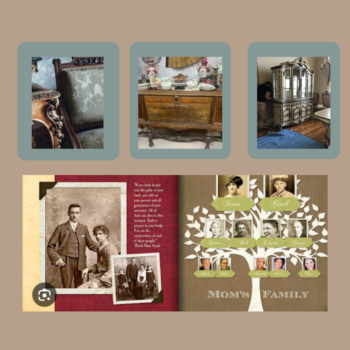 The Art of Curating Your Family Legacy Without the Weight of Your Stuff: What so many families regret keeping and what they regret letting go.