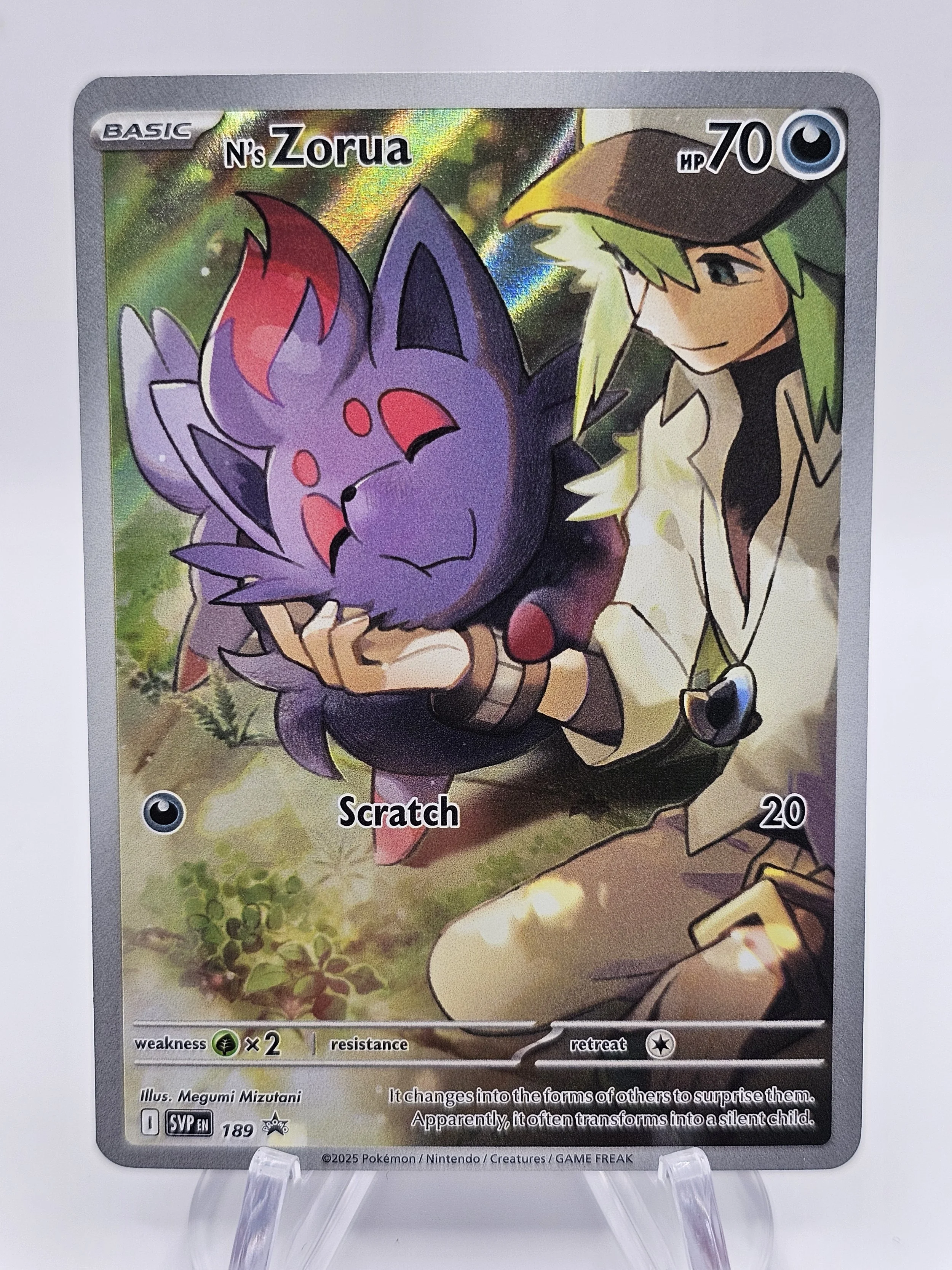 N's Zorua 189 Promo