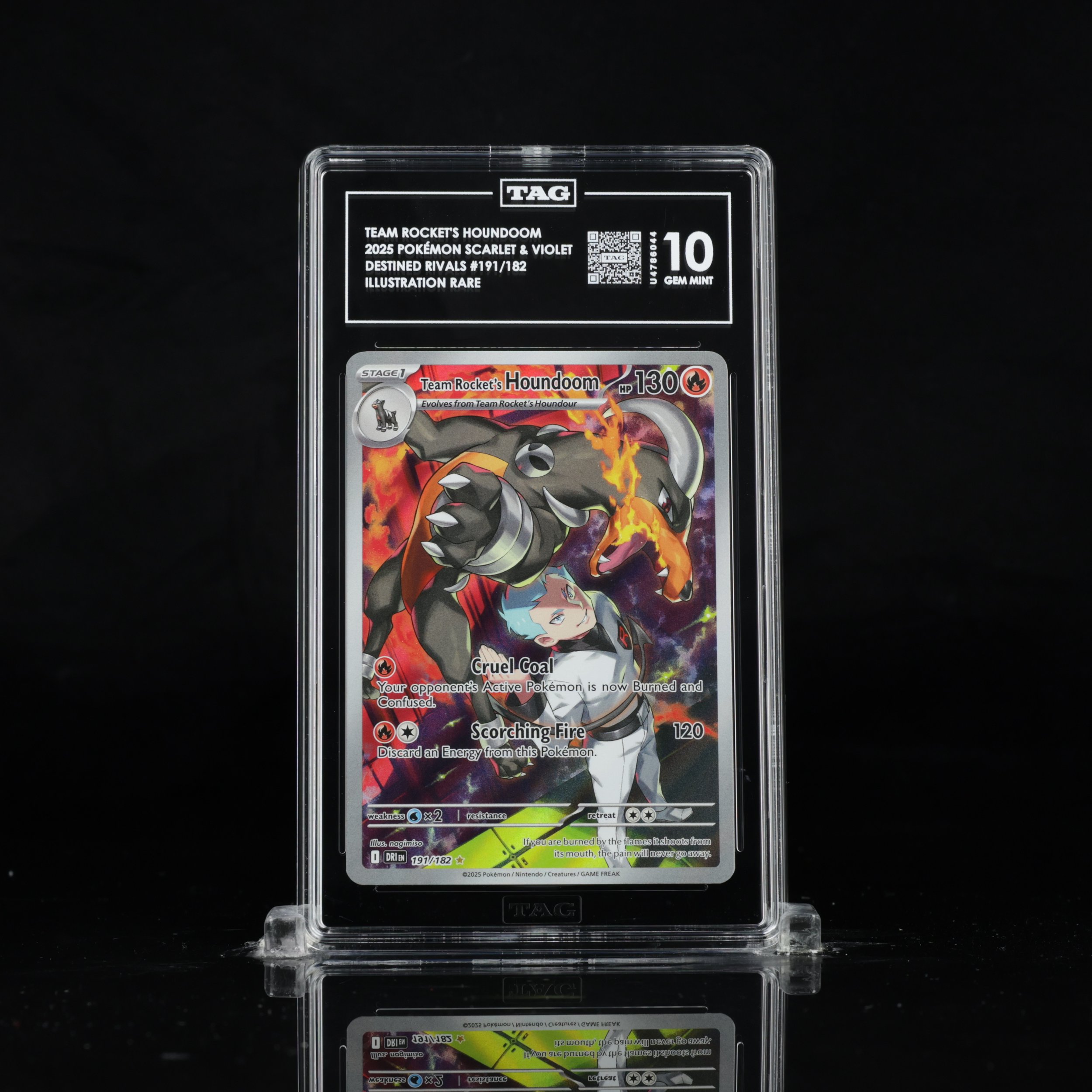 Team Rocket's Houndoom 191/182 - Destined Rivals - TAG 10