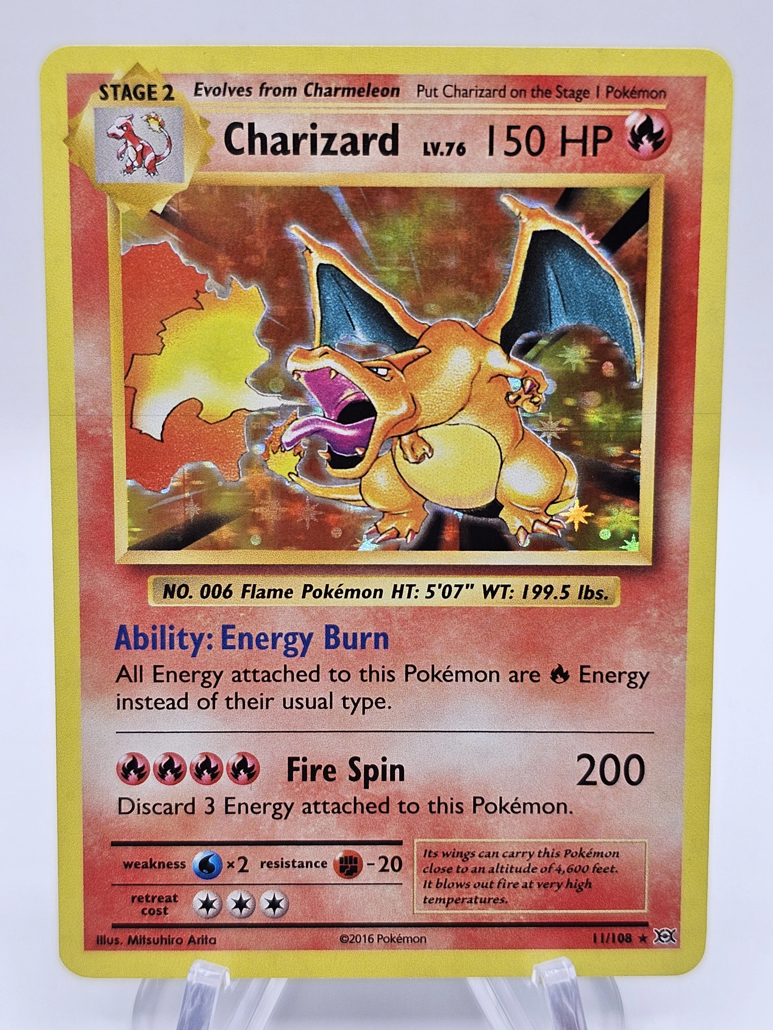 Charizard 11/108 - XY Evolutions