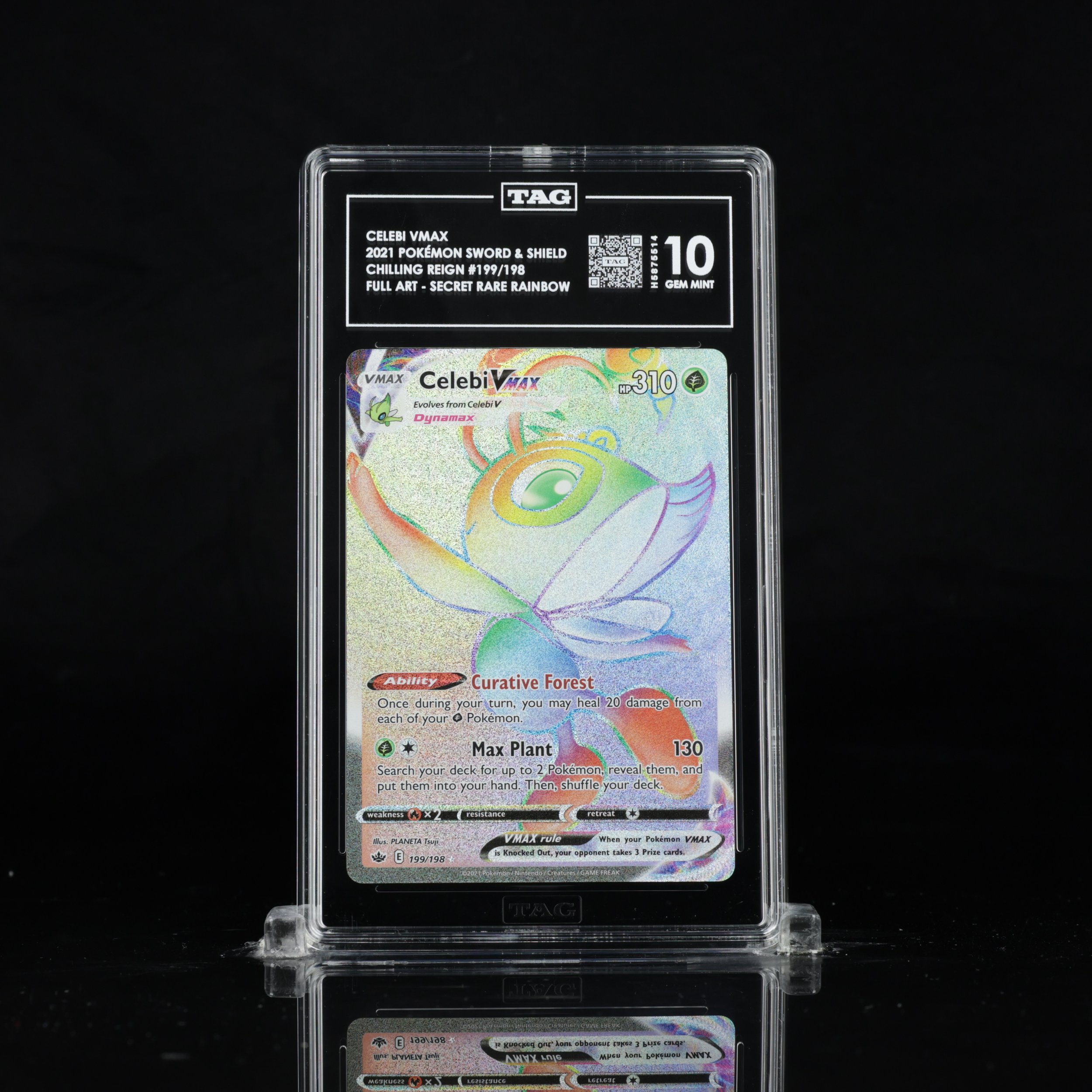 Celebi Vmax 199/198 - Chilling Reign - 2021