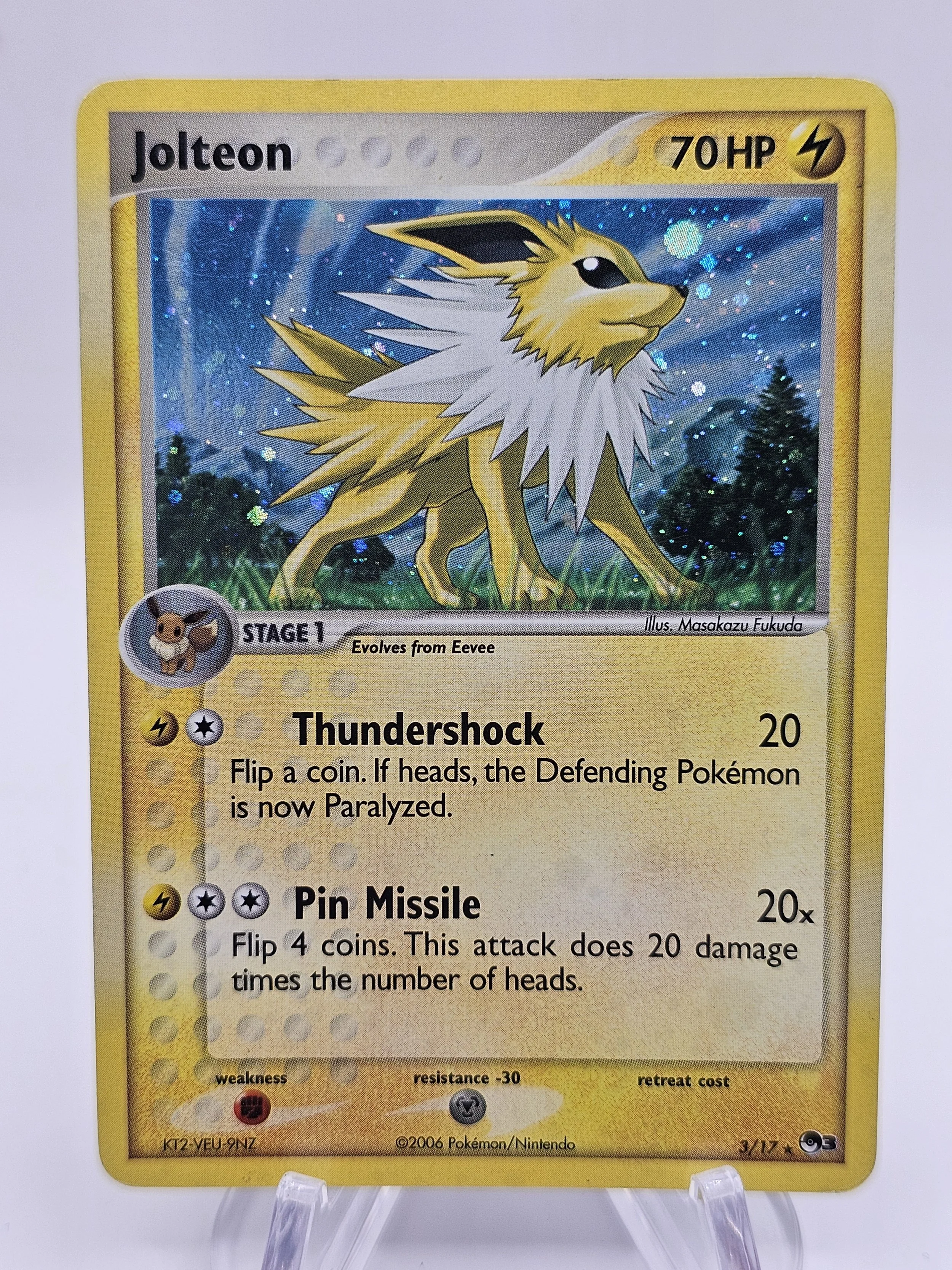 Jolteon 3/17 Pop Series 3
