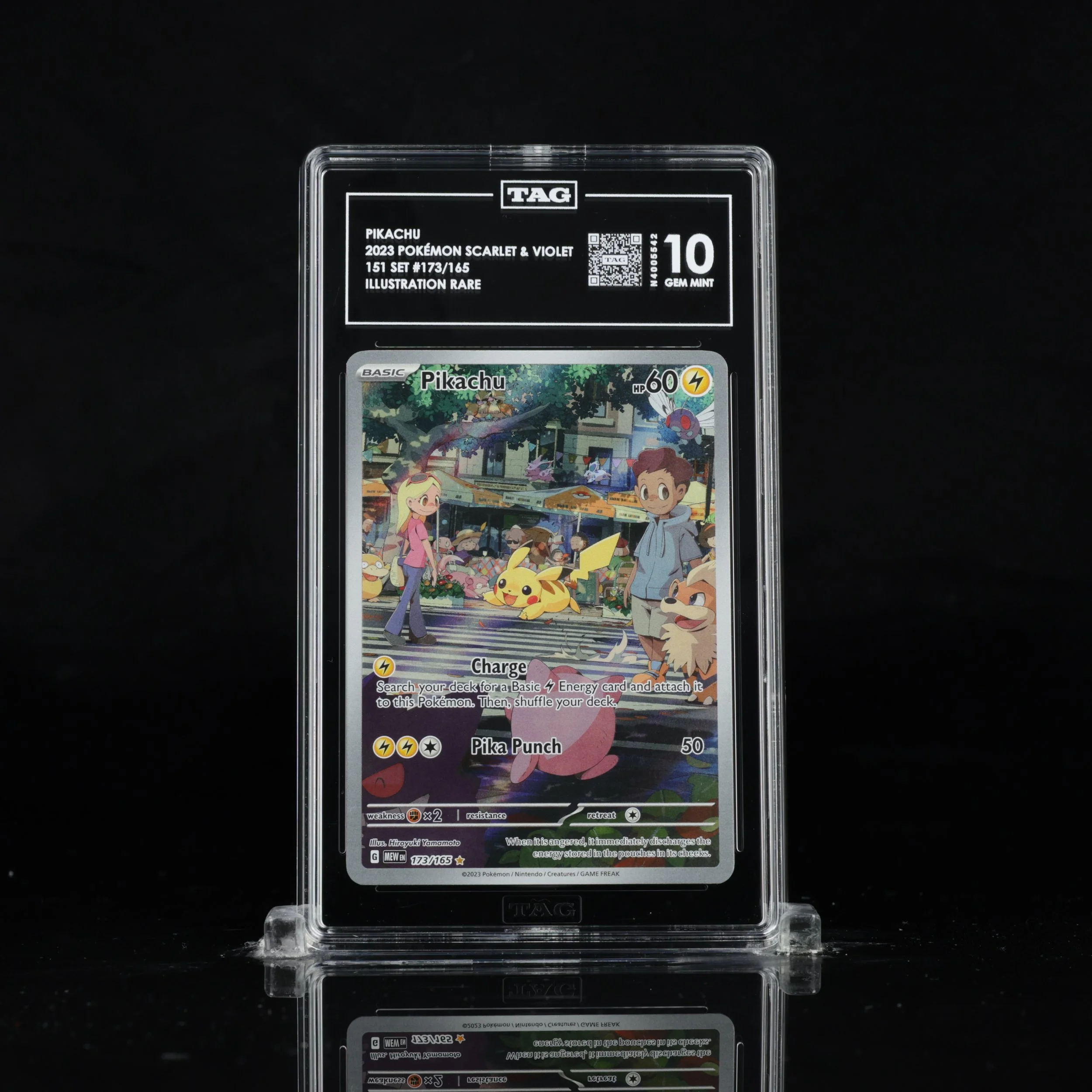 Pikachu 173/165 - 151 Set - TAG 10