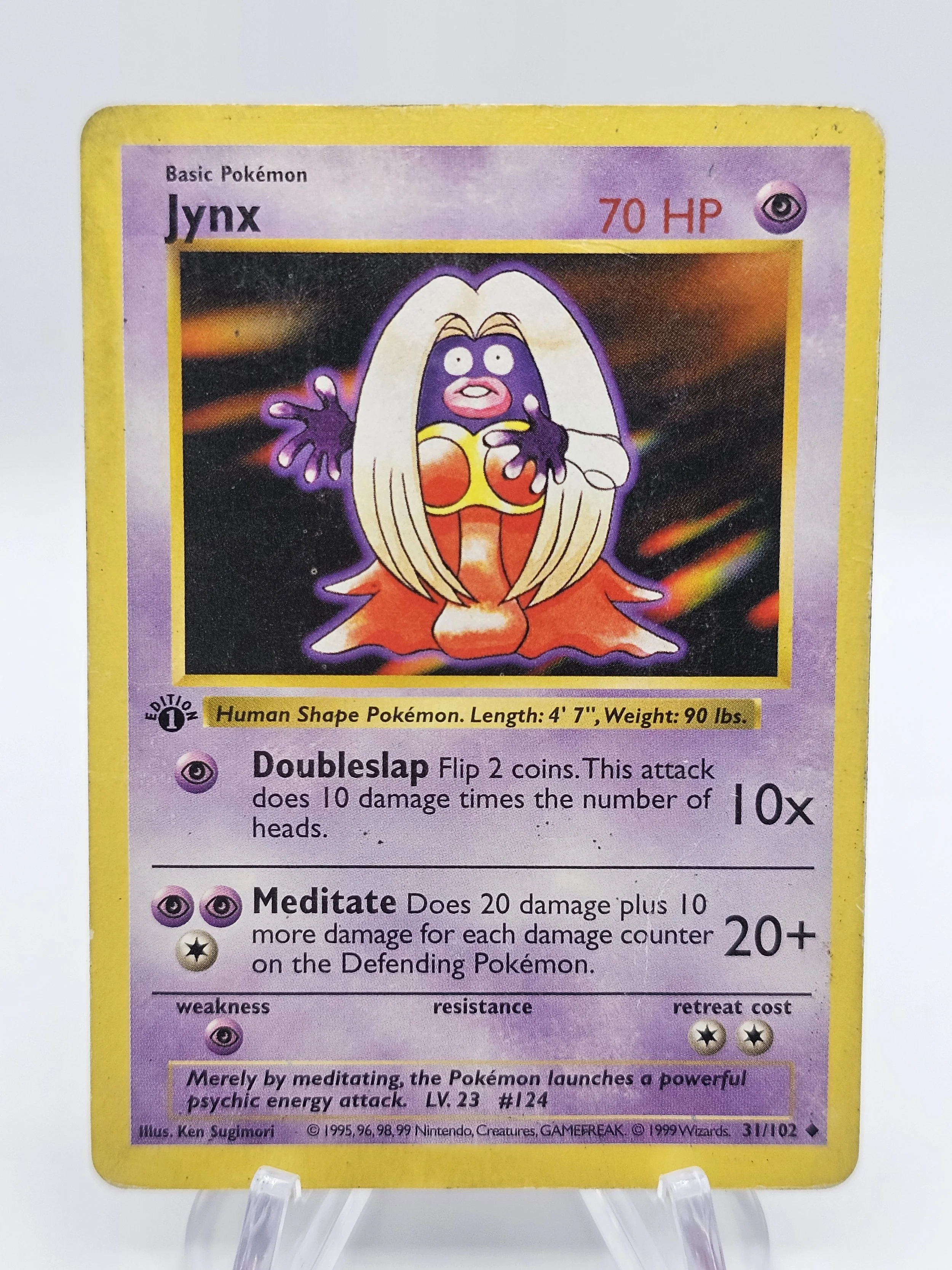 Jynx 31/102 Shadowless 1st Edition