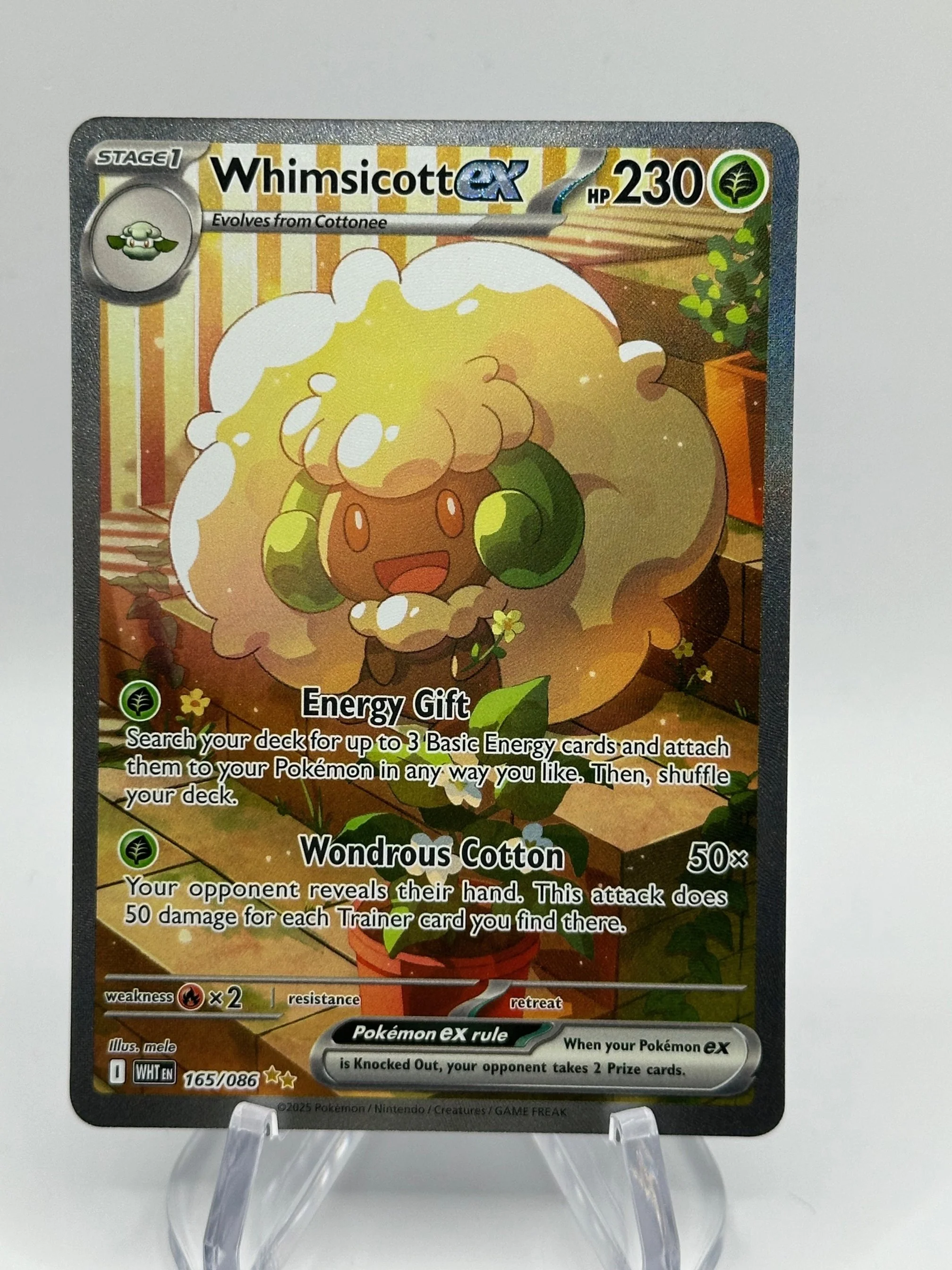 Whimsicott Ex 165/086