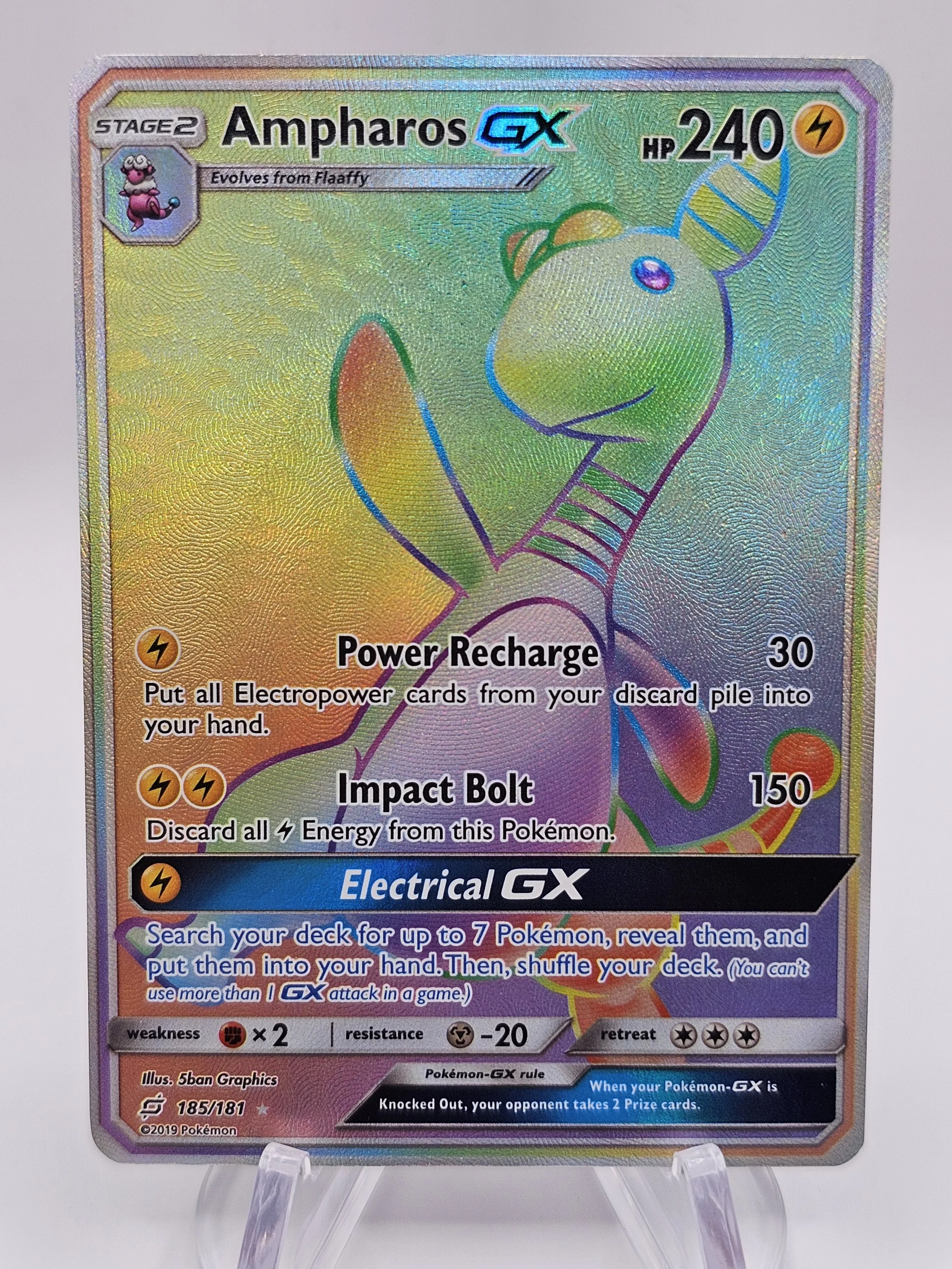 Ampharos GX 185/181 - Team Up