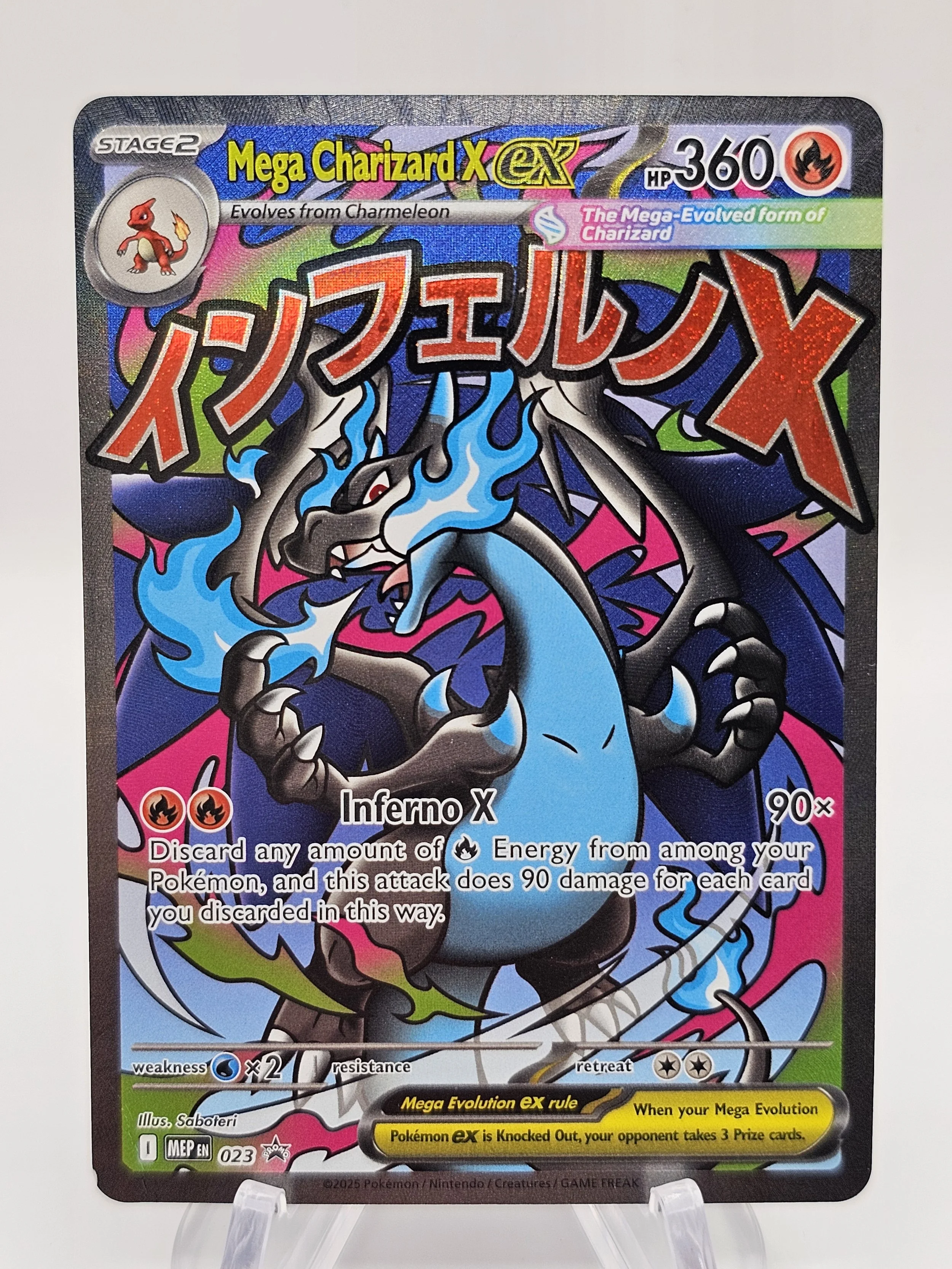 Mega Charizard X Ex 023 Promo