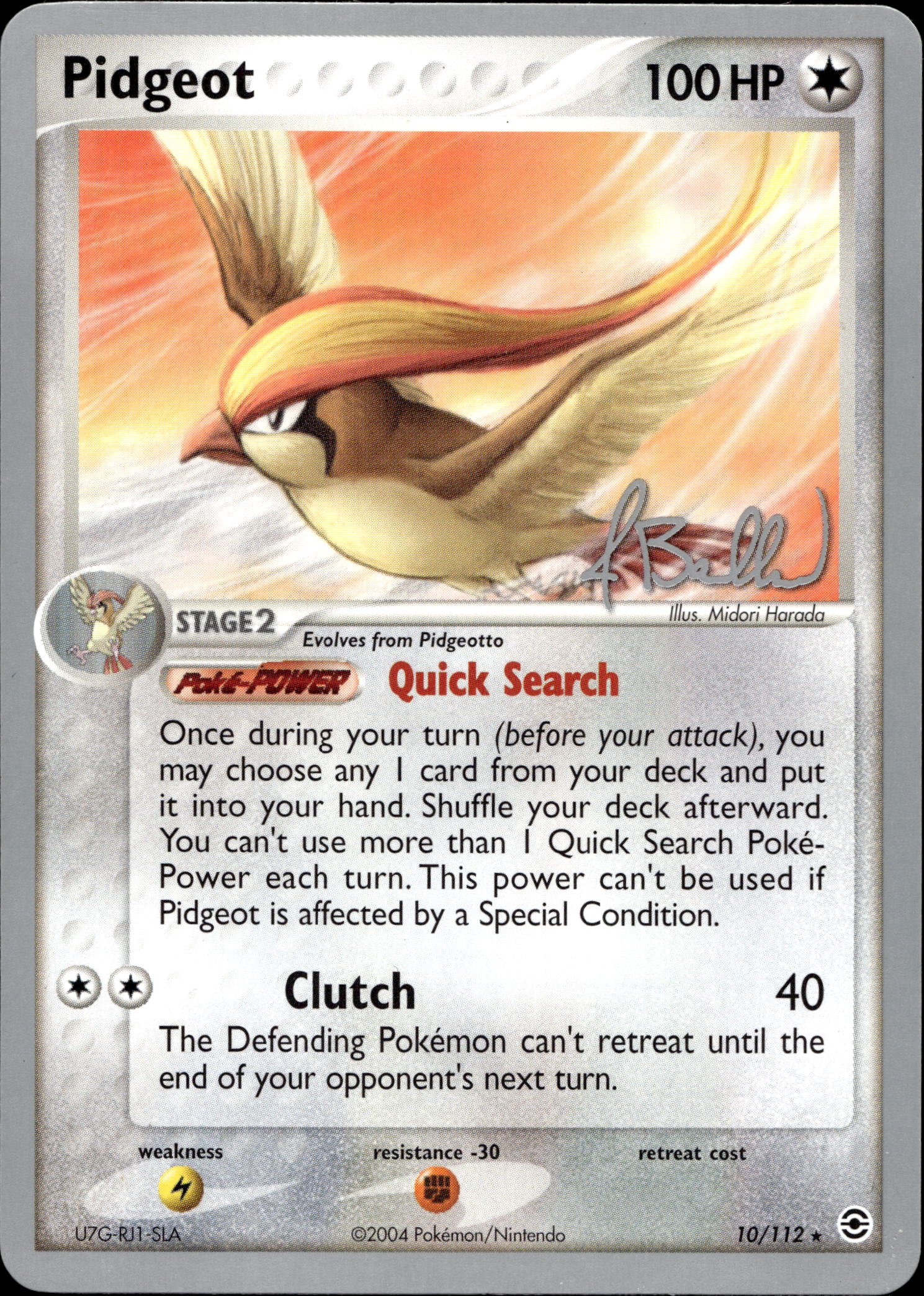 Pidgeot 10/112 2006 (Jeremy Ballard)