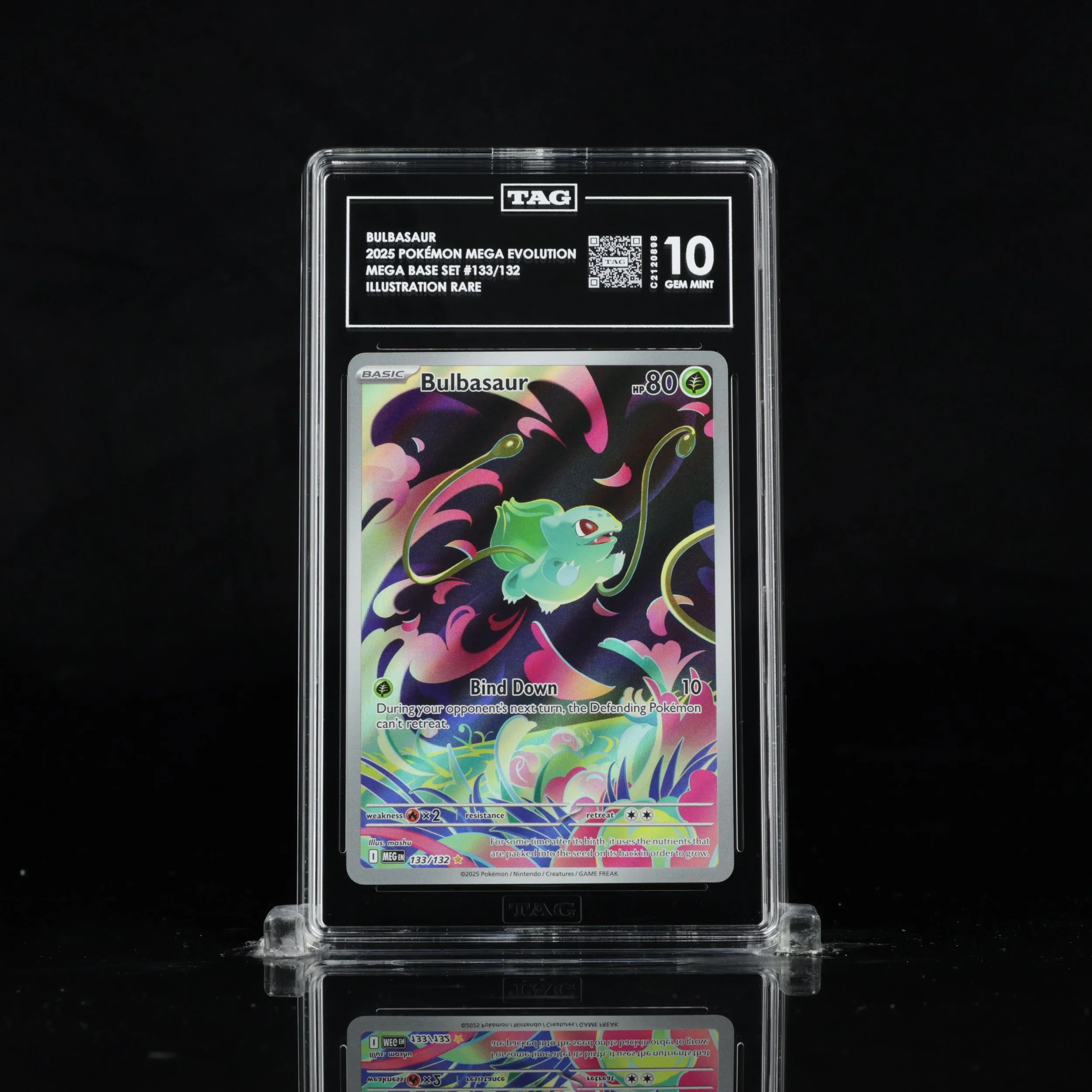 Bulbasaur 133/132 - Mega Evolutions - TAG 10