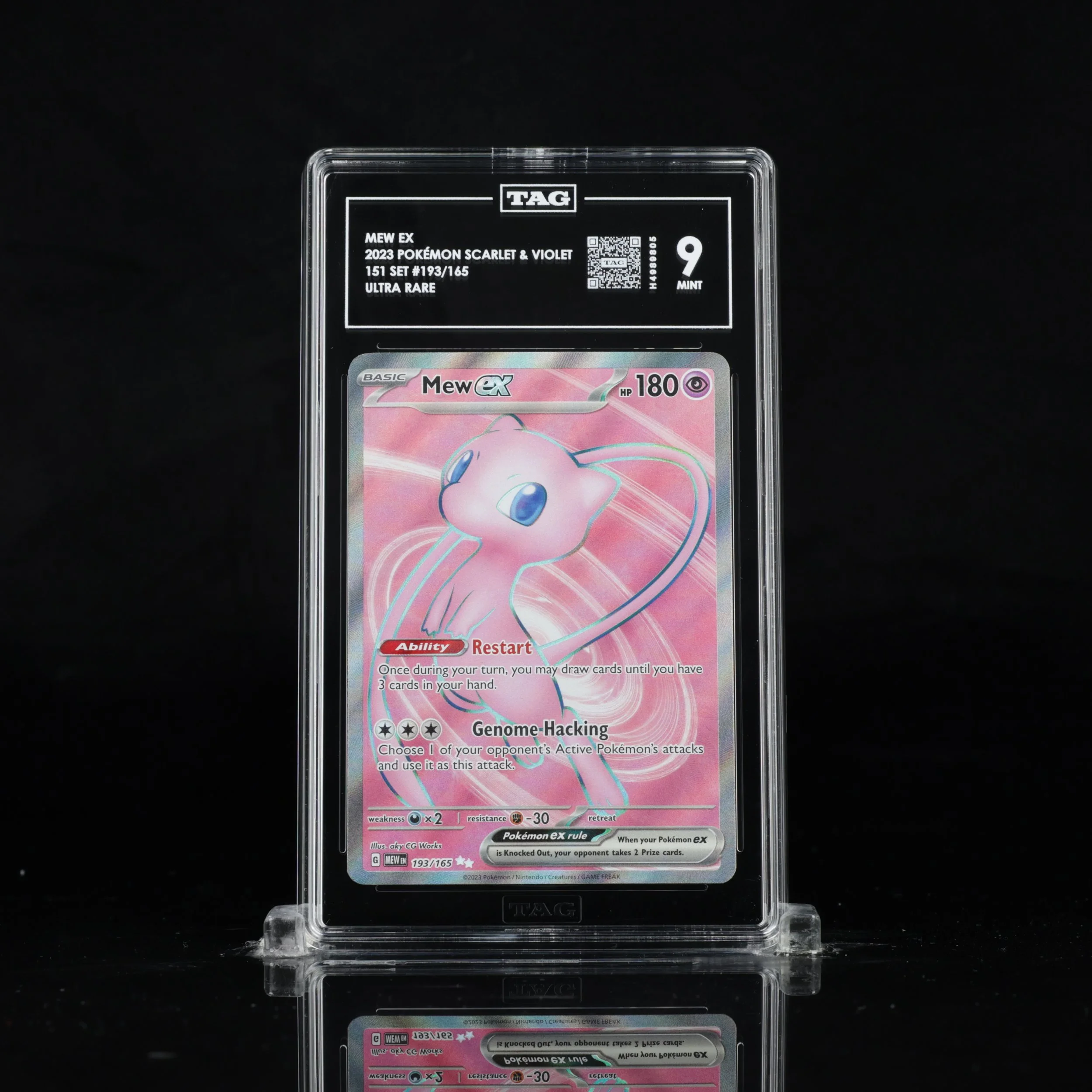 Mew Ex 193/165 - 151 Set - TAG 9
