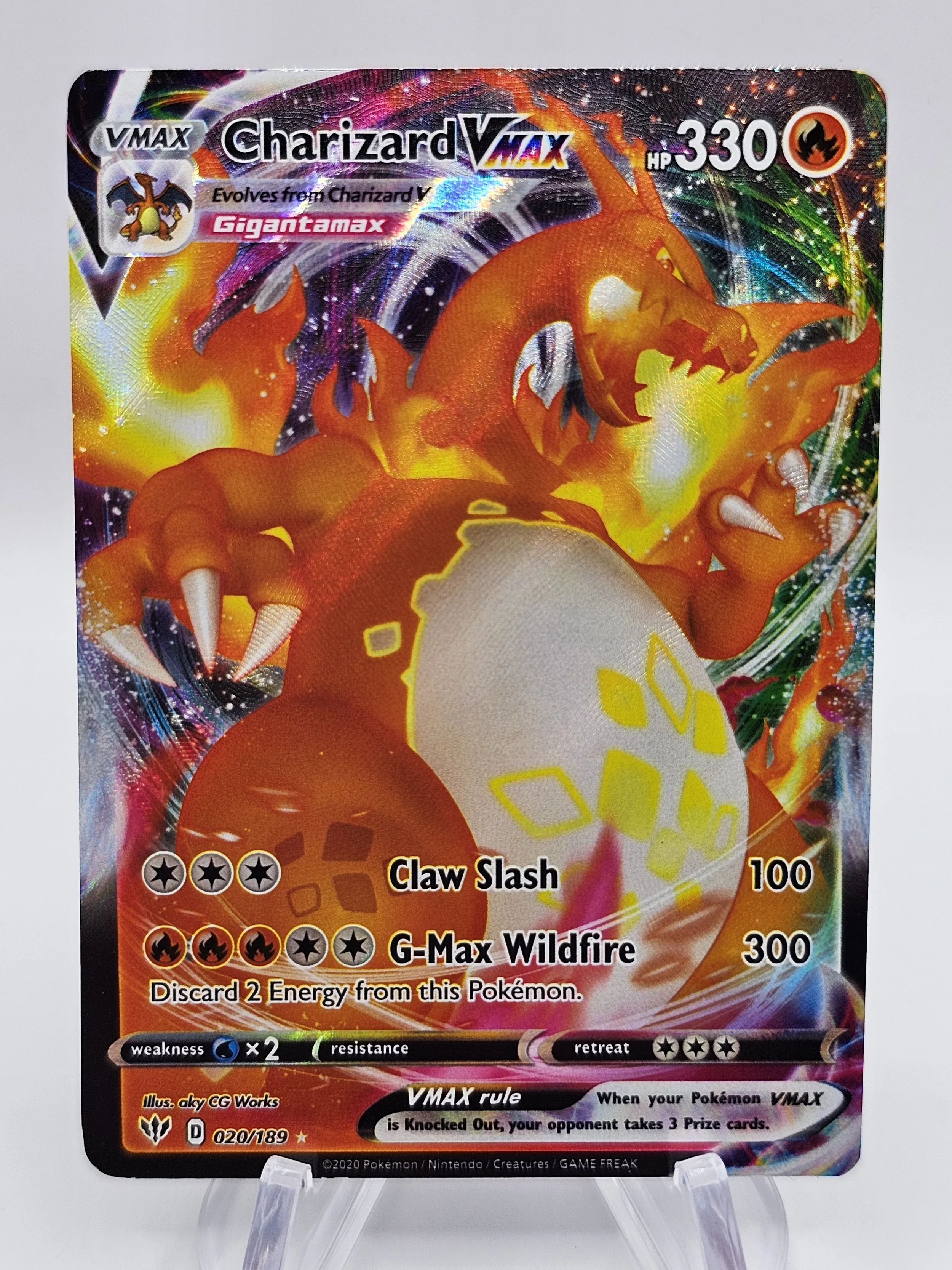 Charizard VMAX 020/189 - Darkness Ablaze