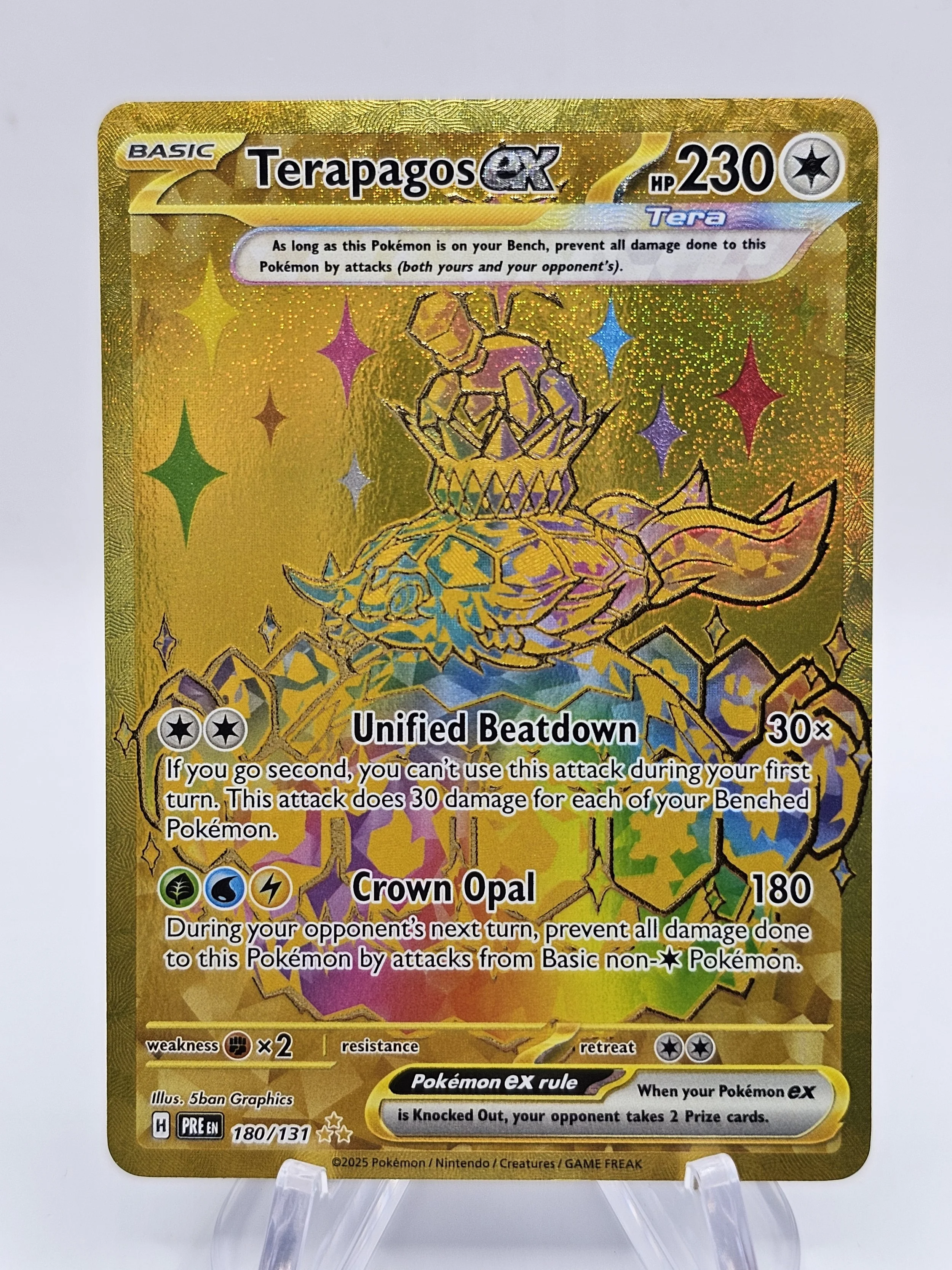 Terapagos Ex 180/131 - Prismatic Evolutions