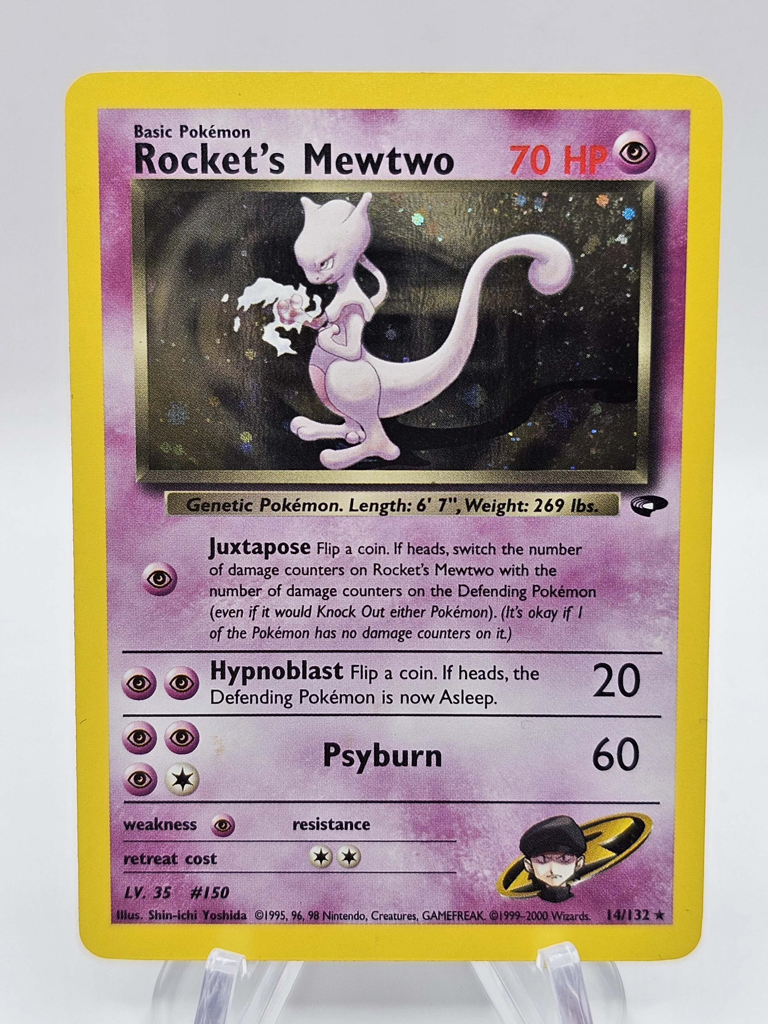 Rocket's Mewtwo 14/132 - Team Rocket