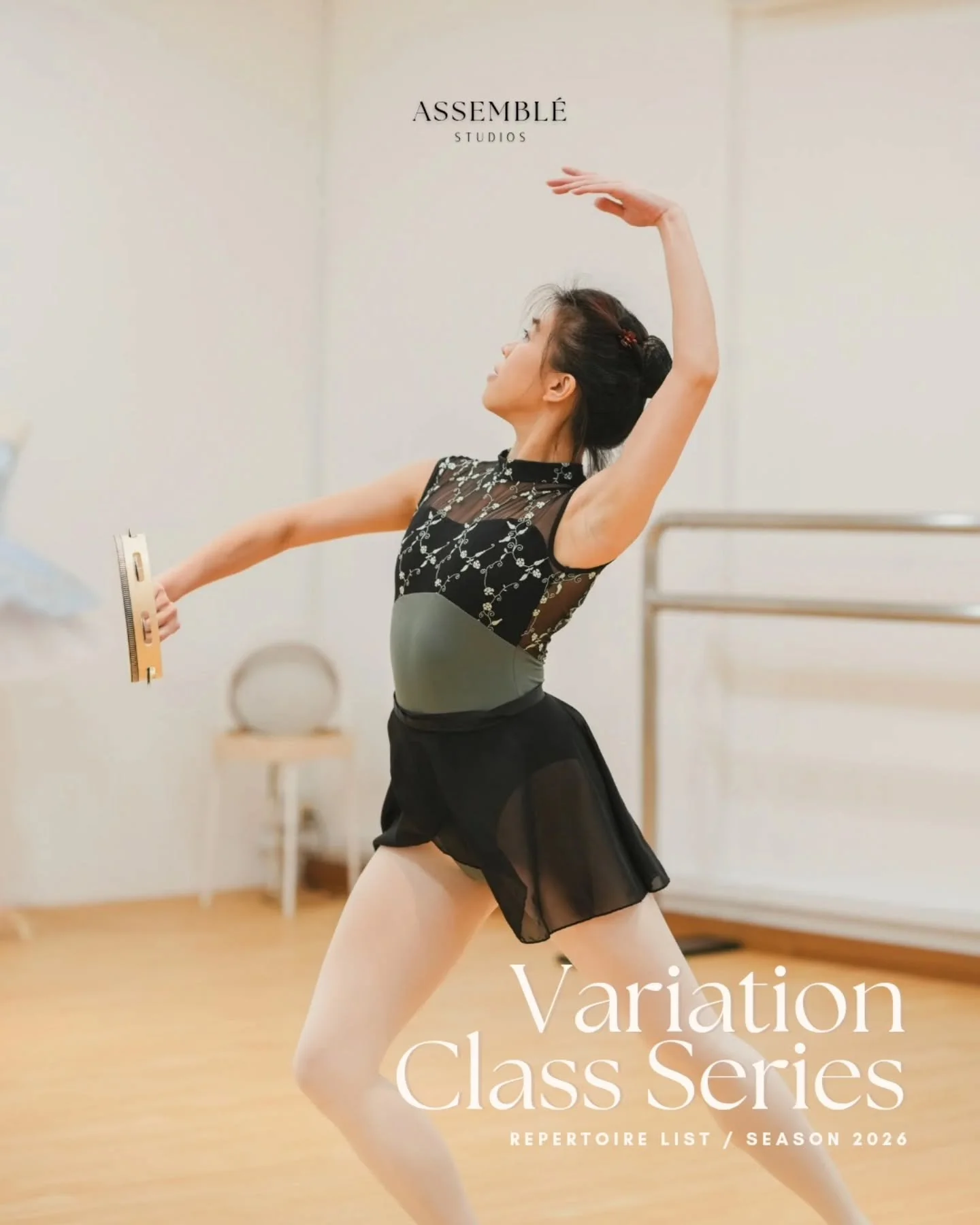 ✨ VARIATION CLASS SERIES ✨

We&rsquo;re thrilled to share the Variation Class Series repertoire list for 2026! Variations are aplenty, and we&rsquo;ve done our best to accommodate everyone&rsquo;s desire to learn what they wish to learn 💕

Your inpu