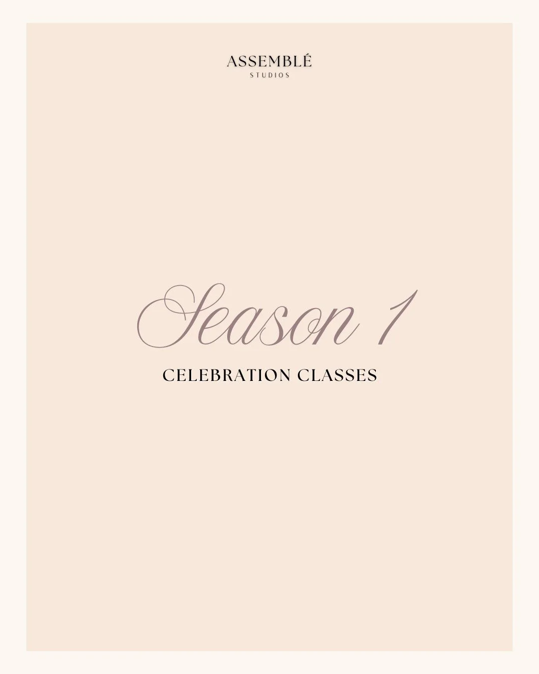 SEASON 1 WORKSHOPS 🩰✨

We&rsquo;re kicking off the season with themed classes, iconic music, and stories told through movement.

🧧 A CNY Choreography Class to welcome the lunar season with playful, energetic movement and celebratory vibes.

💘 A Va