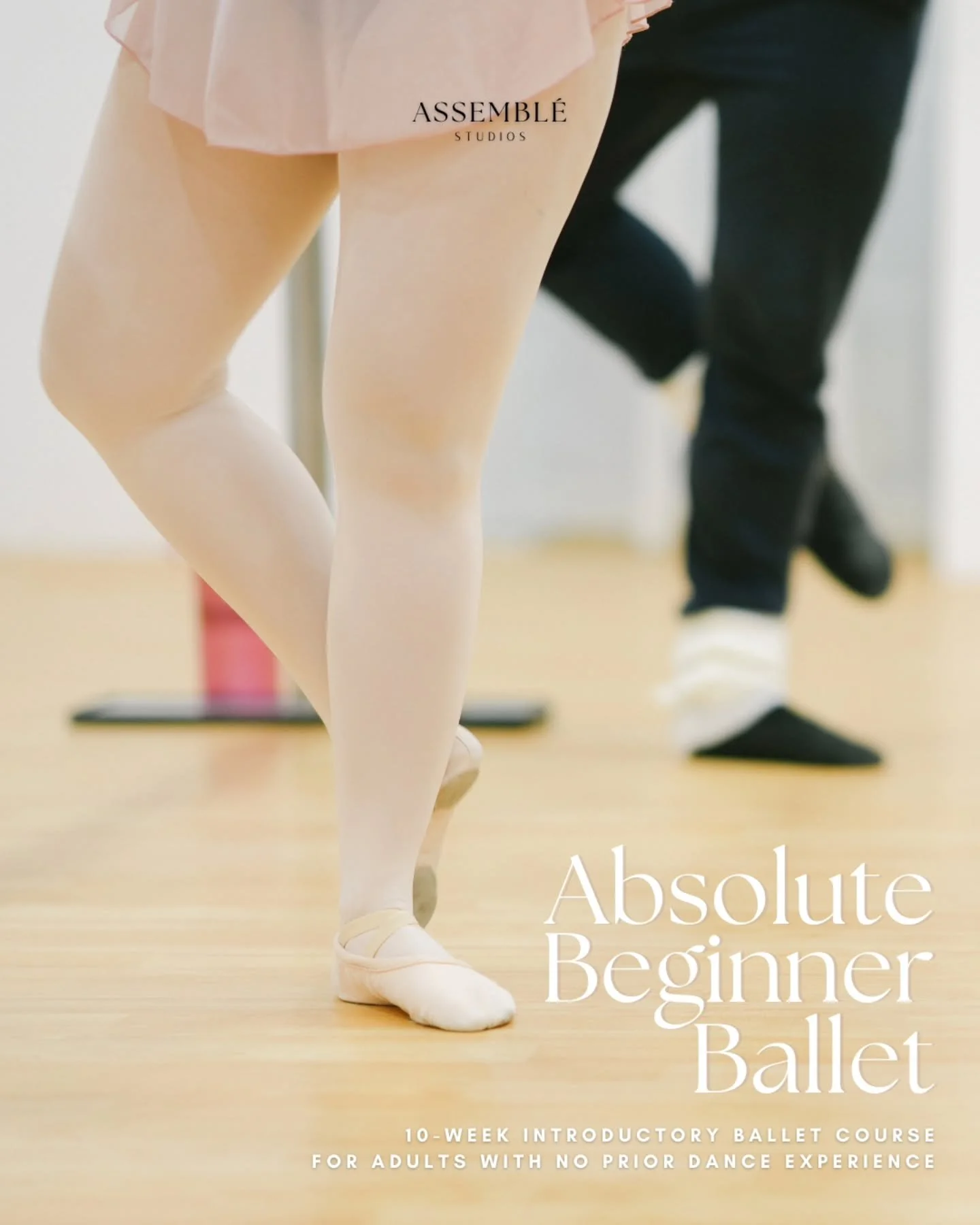 🩰 ABSOLUTE BEGINNER BALLET: SEASON 2/2026 🩰

Always wanted to try ballet but worry you&rsquo;ve got two left feet? No worries, we&rsquo;ll guide you through one move at a time!

Our 10-week Absolute Beginner Ballet course is designed specifically f