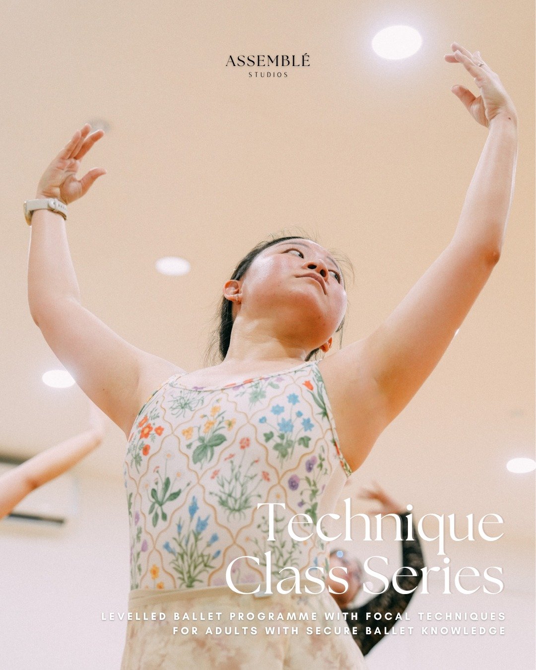 🩰 TECHNIQUE CLASS SERIES: SEASON 3/2026 🩰

In a typical open class, there is often little time to break down movements, leaving many dancers unsure if they are executing steps correctly. True mastery of ballet comes from time, patience, and focused