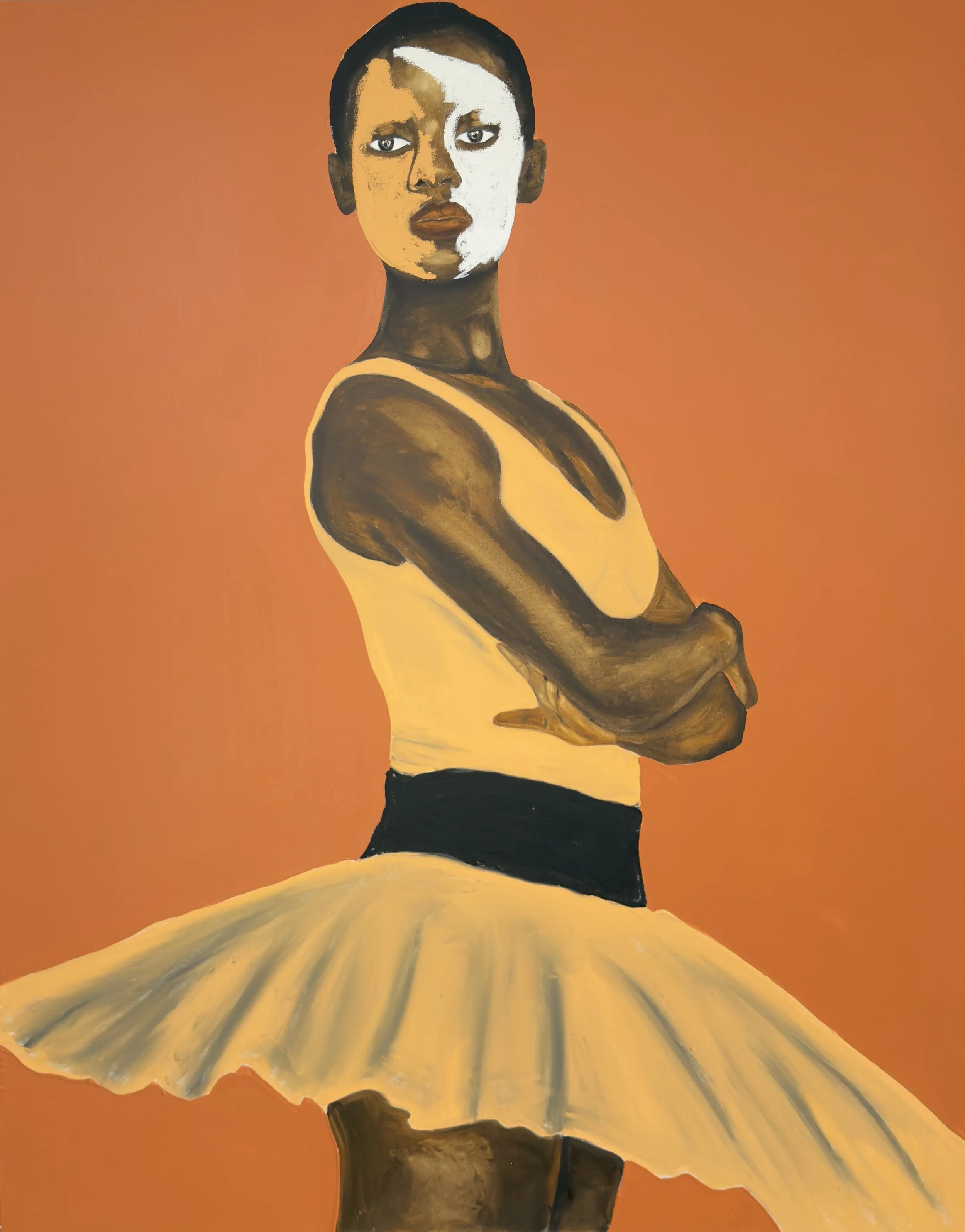 ballerina painting by leon willis