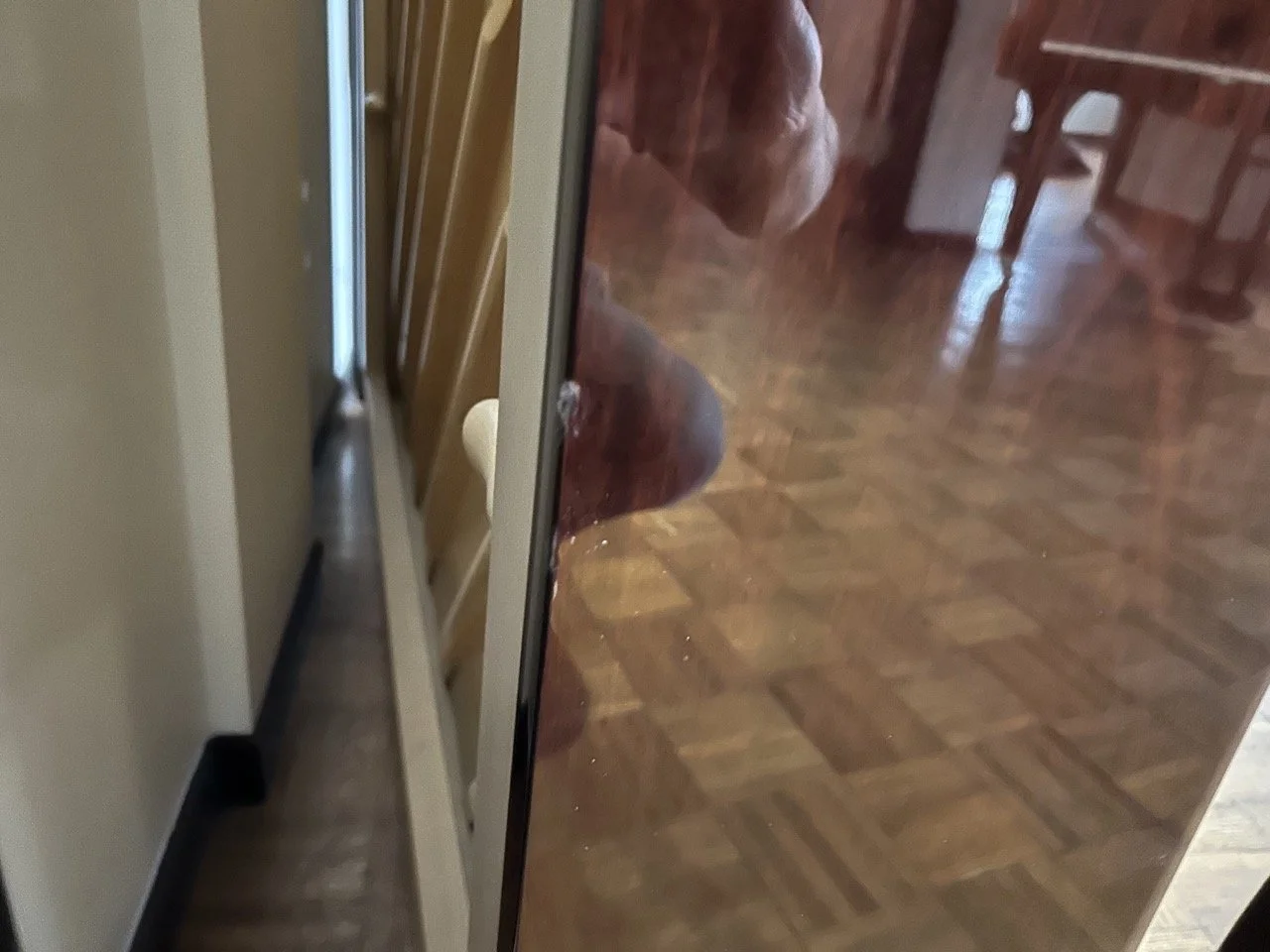 Polyester finish damage