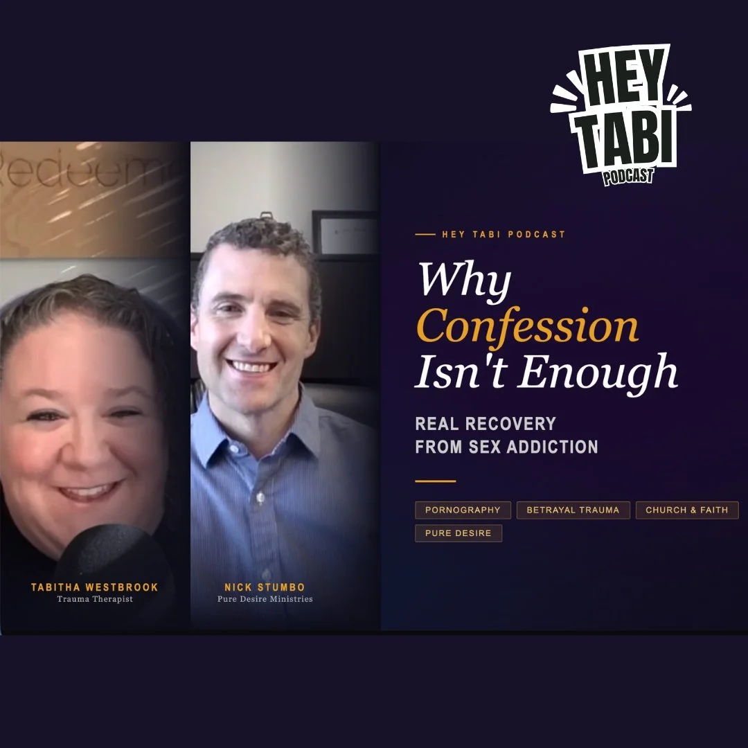For 10 years, Nick Stumbo confessed to his wife. And nothing changed. 💔 On the next episode of Hey Tabi, Nick&mdash;now Executive Director of Pure Desire Ministries&mdash;shares what finally broke the cycle, why confession alone keeps people stuck, 