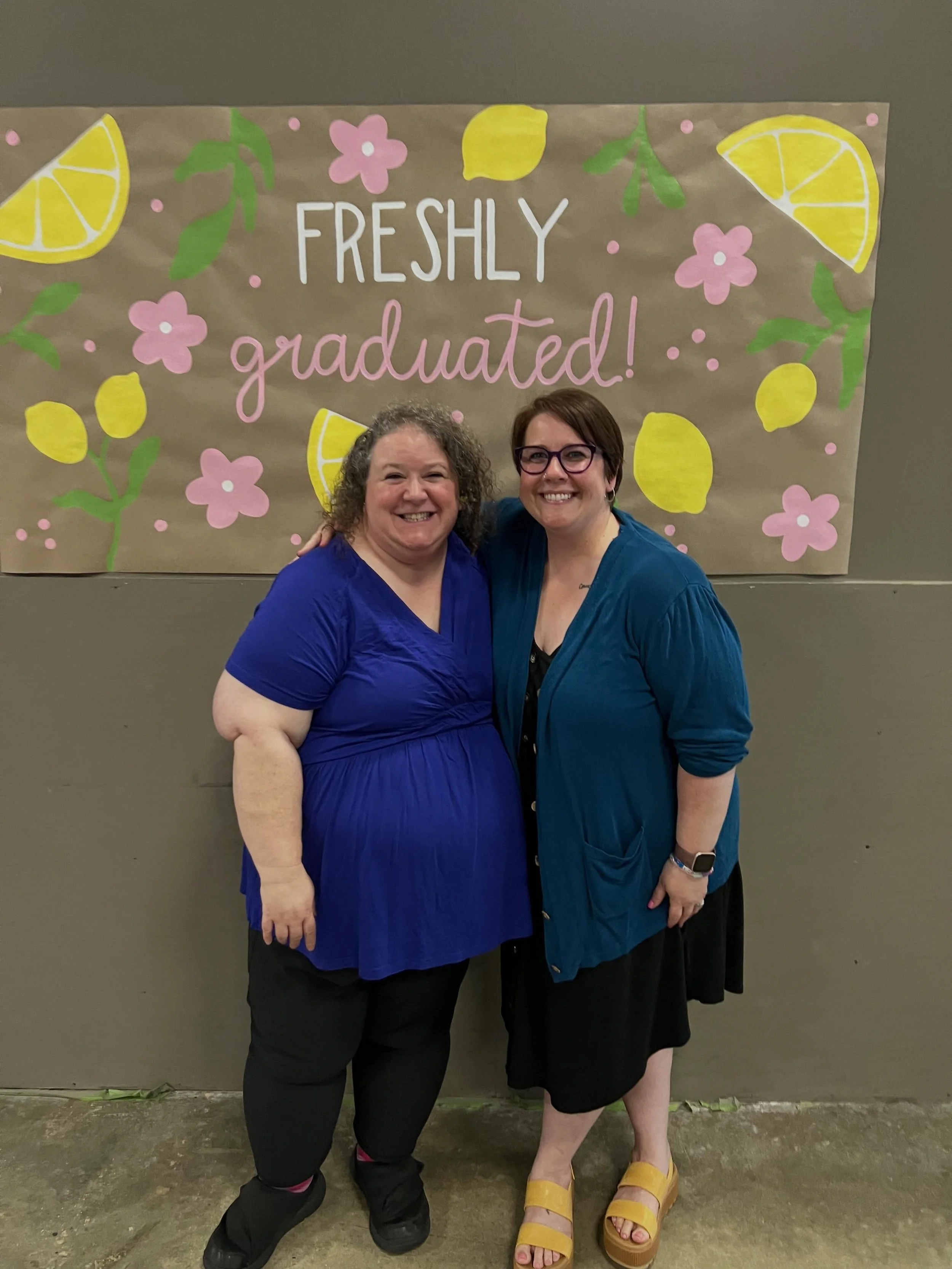 Congratulations to our amazing 2025-2026 intern Samantha! This weekend she graduated with her Masters in Marriage &amp; Family Therapy from @sebts Samantha will be getting her license in Marriage &amp; Family therapy &amp; joining @_tjatp as a therap