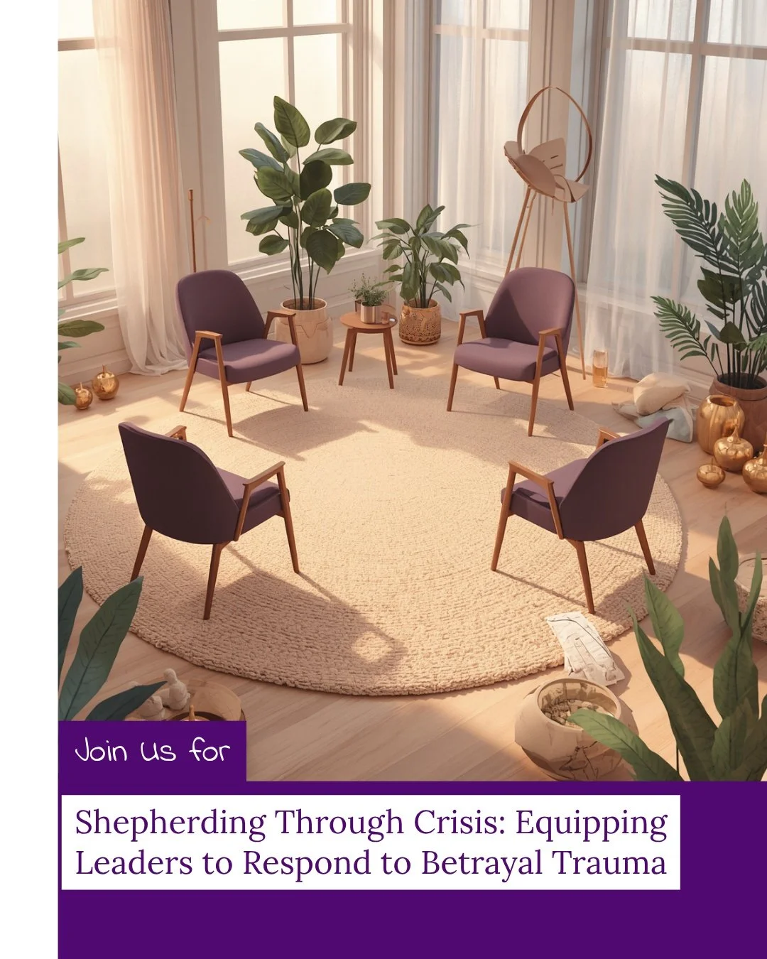 Pastors and ministry leaders are often the first people individuals turn to during moments of betrayal and relational crisis, but many have never been trained to recognize betrayal trauma or respond in a trauma-informed way.

Shepherding Through Cris