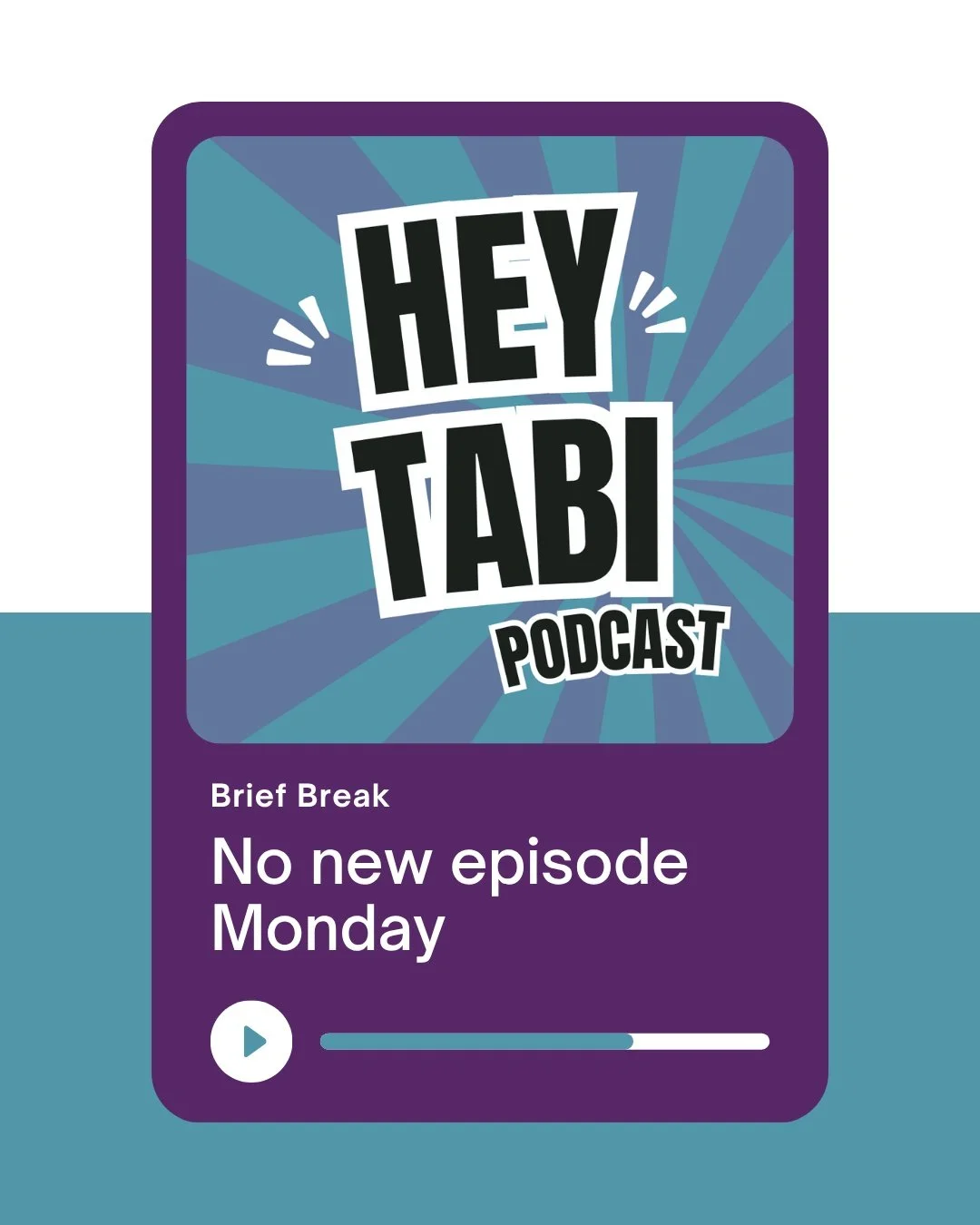 Sadly there will not be a new episode Monday. I managed to give myself a concussion and while I'm definitely on the mend, it for sure put me behind! Now is a great time to get caught back up on episodes you haven't heard or listen again to your favor