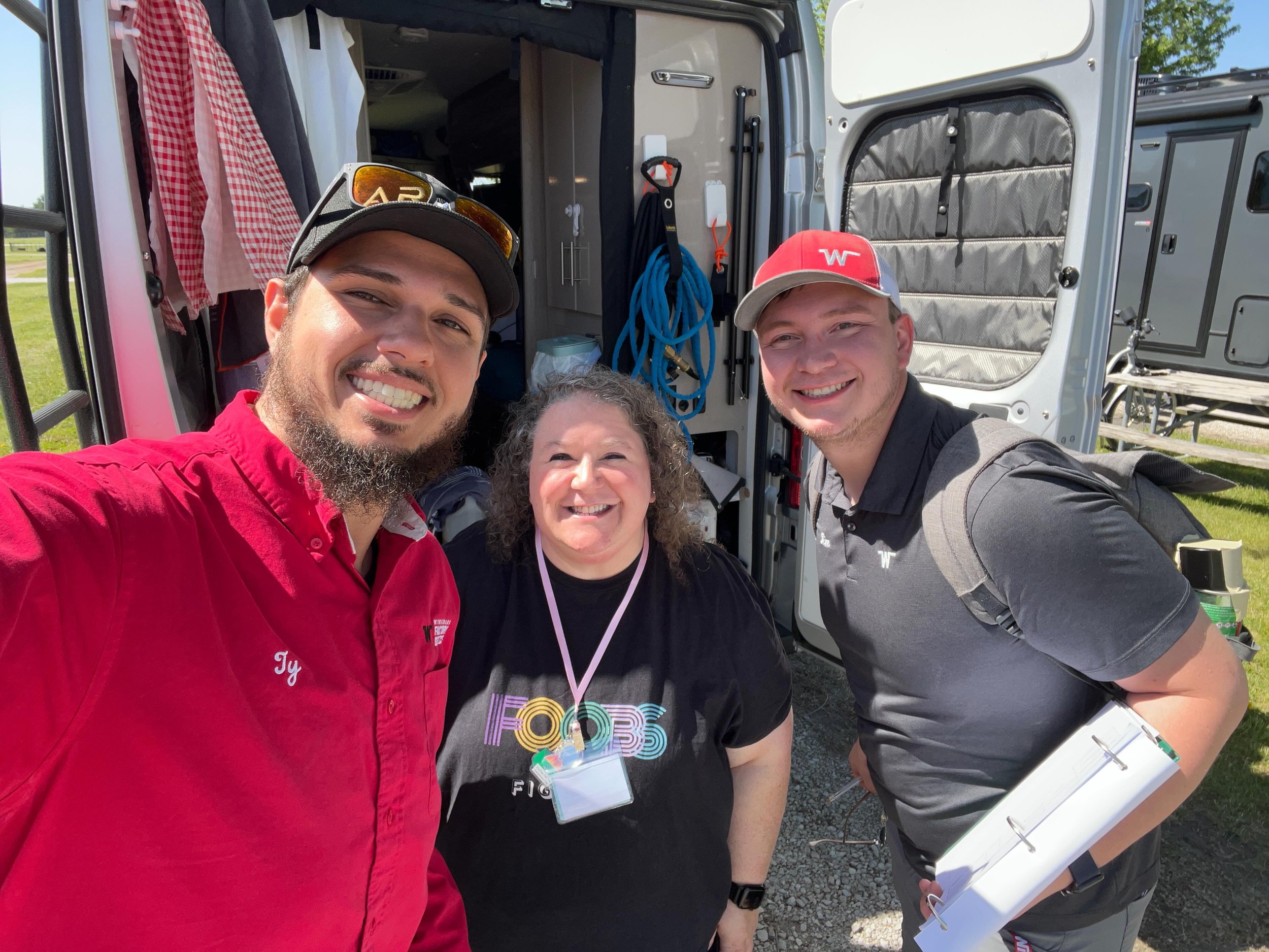 Thanks to Ty &amp; Tim from @winnebagorvs who helped me fix my water pump at the Amana Mods, Maintenance, &amp; Merriment Meetup in Amana, IA. They also helped me understand system maintenance &amp; some of the intricacies of Vanquility. 

I&rsquo;ve