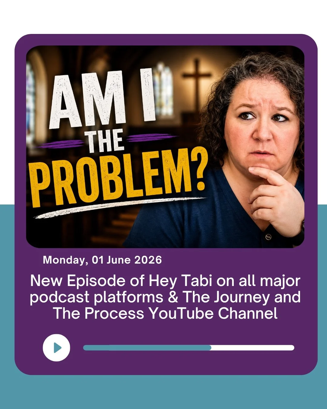 When we get scapegoated by our church it can really upend all the things. We wonder, "Isit all my fault? Should I have just kept my mouth shut?"

On our next episode of Hey Tabi we'll talk all about this topic. Whether you are a congregant 