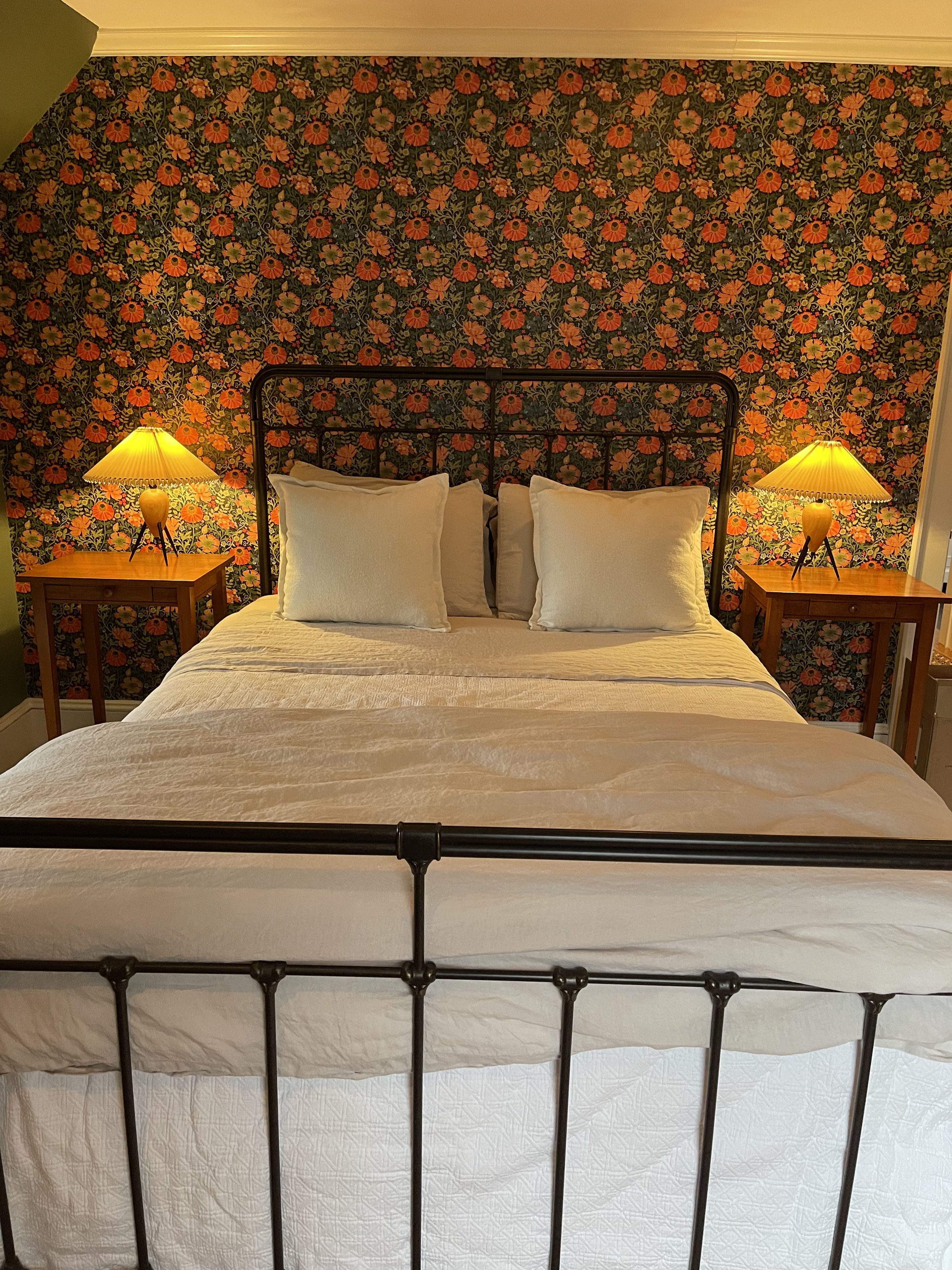 Adding new linens brought a light and fresh feel to the space.