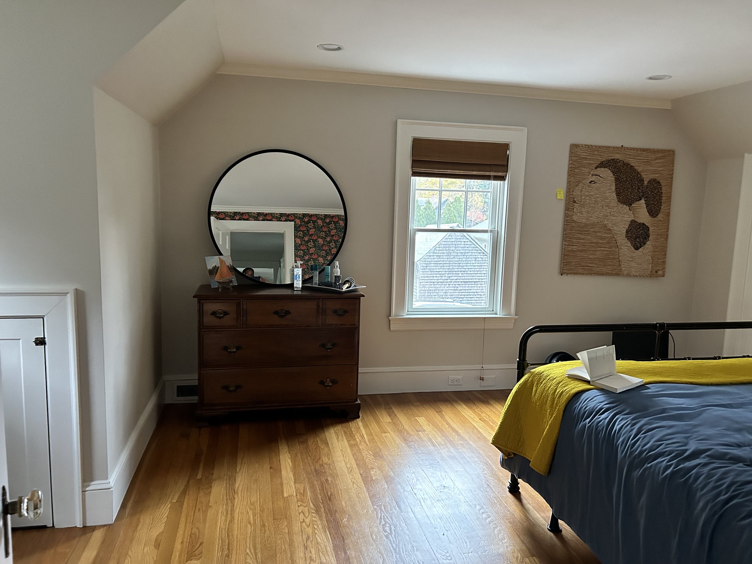 Falmouth Foreside Spare Bedroom, Before