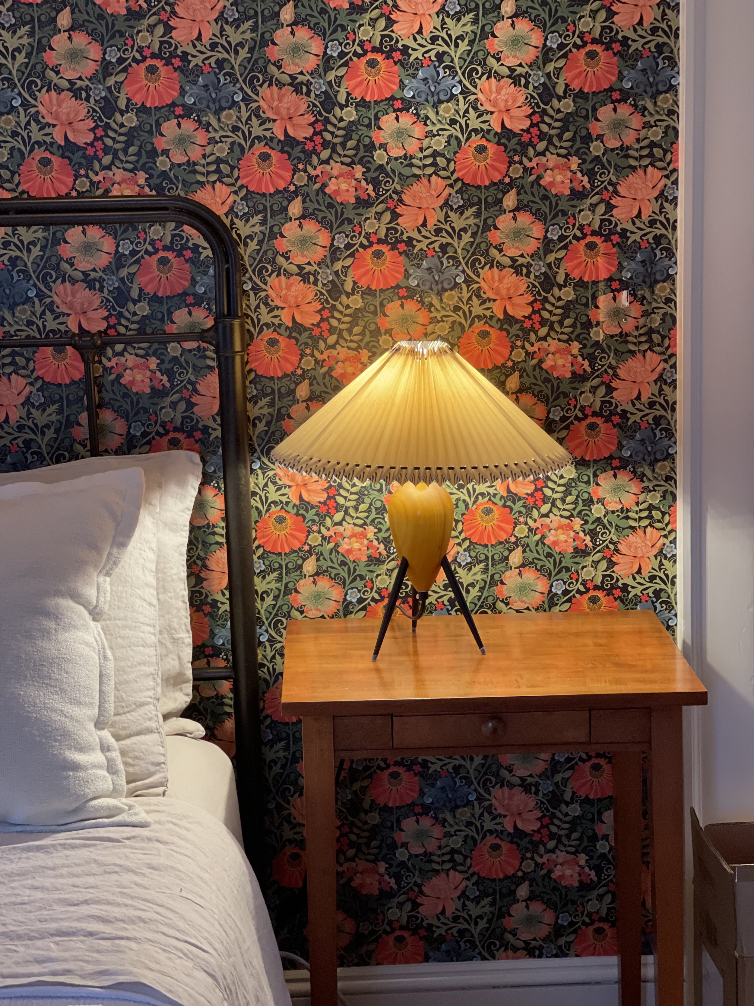 Falmouth Foreside Spare Bedroom, After - we were able to incorporate some existing pieces in the new space flawlessly.