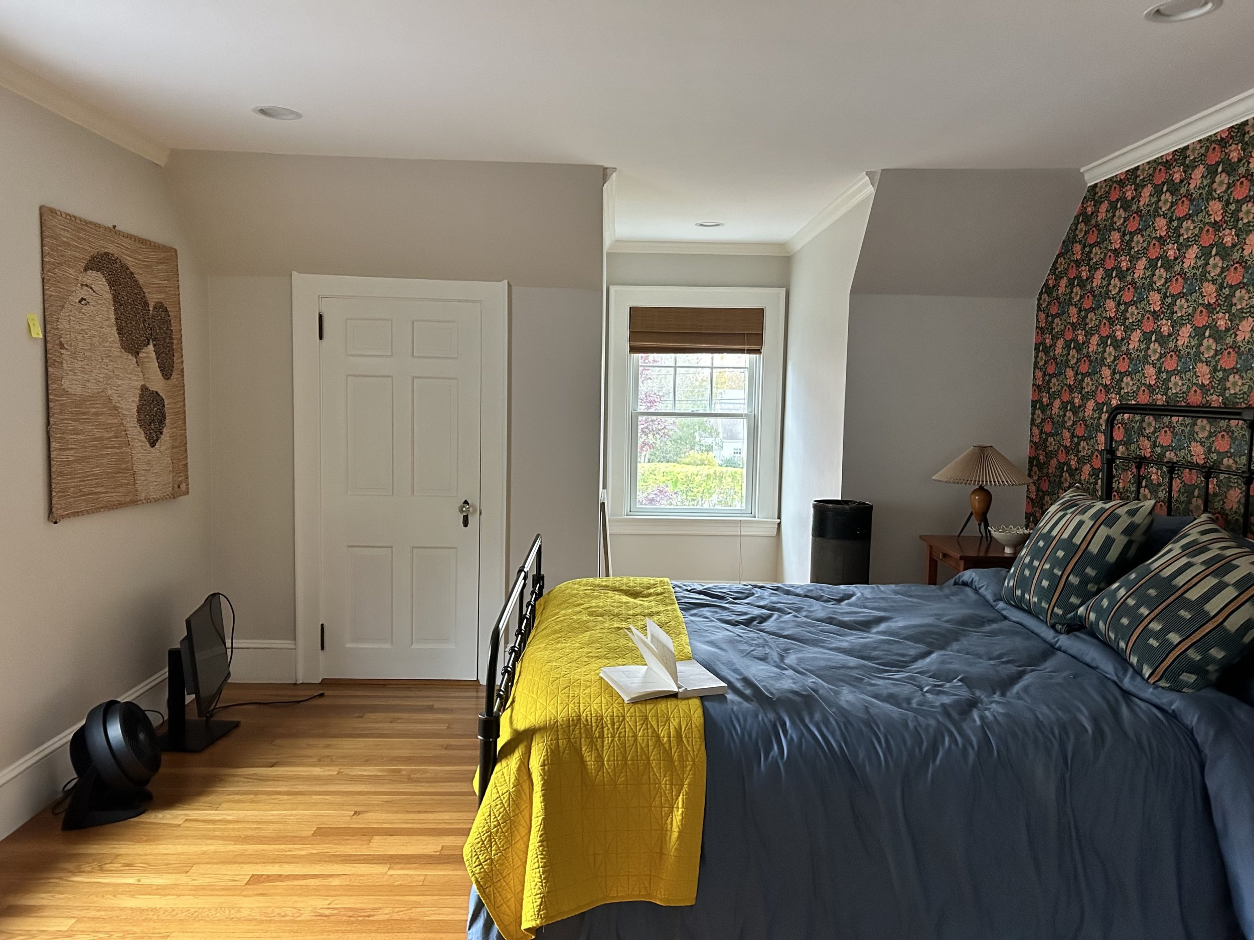 Falmouth Foreside Spare Bedroom, Before