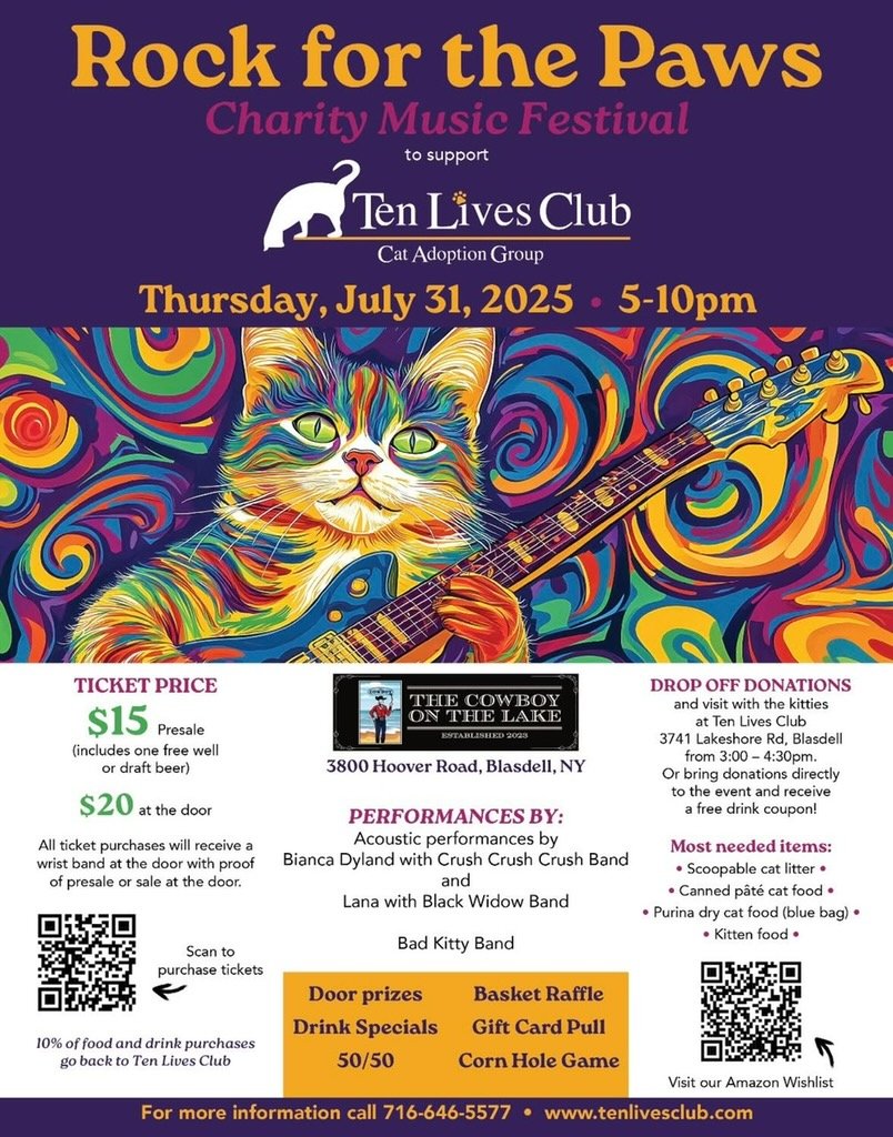 Rock for the Paws Charity Music Festival