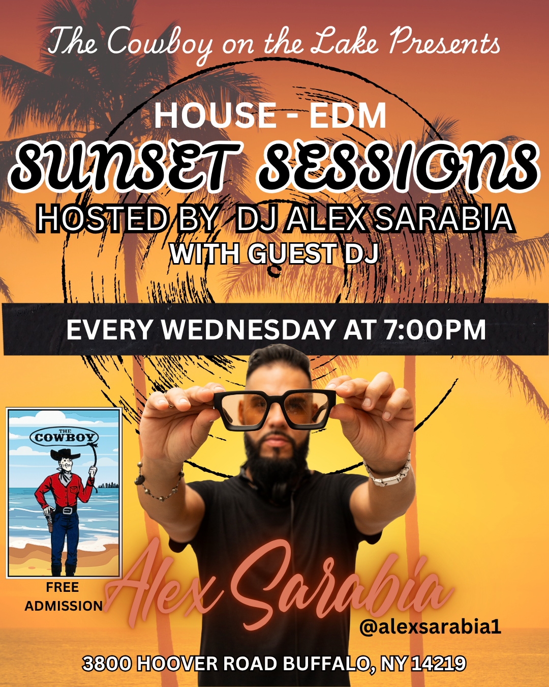 House - EDM Sunset Sessions with DJ Alex Sarabia