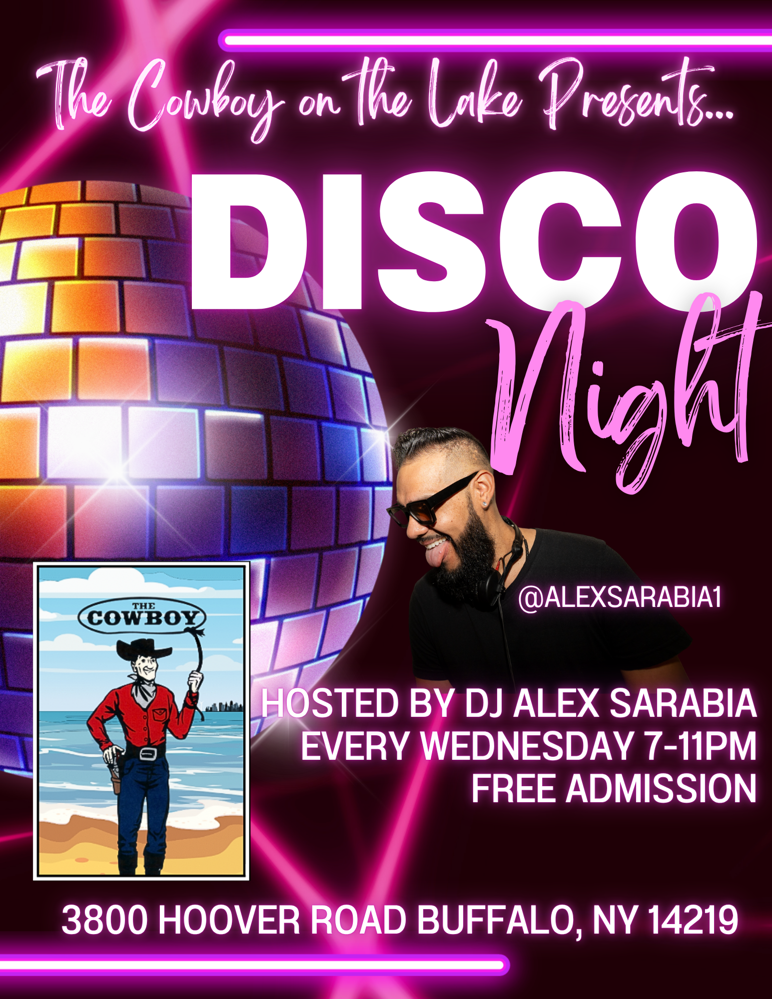 Disco Party with DJ Alex Sarabia