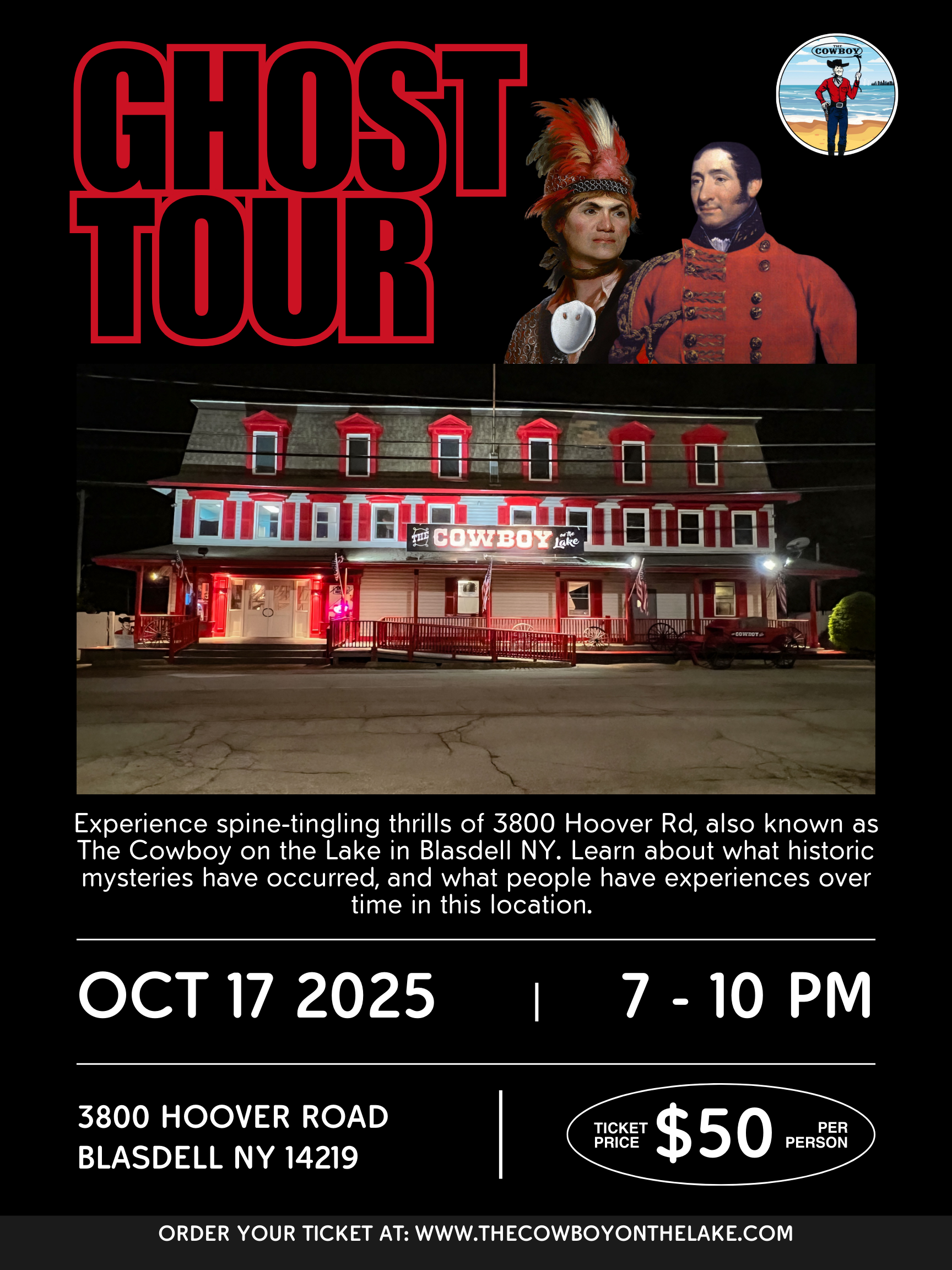 Ghost Tour with Chelsea Gill