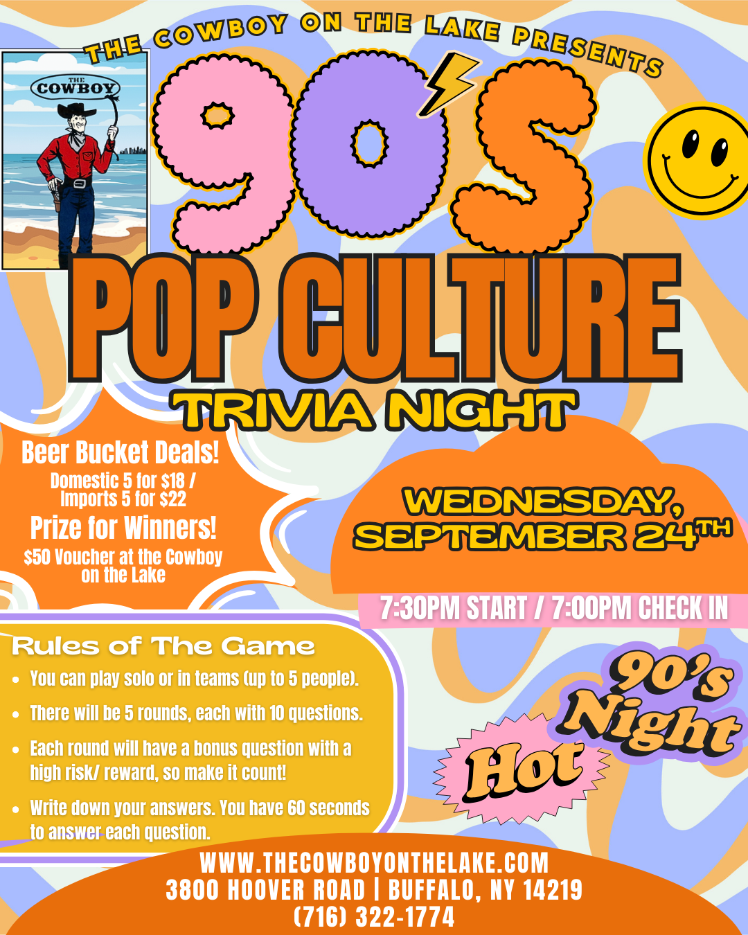 90’s Pop Culture Trivia Night