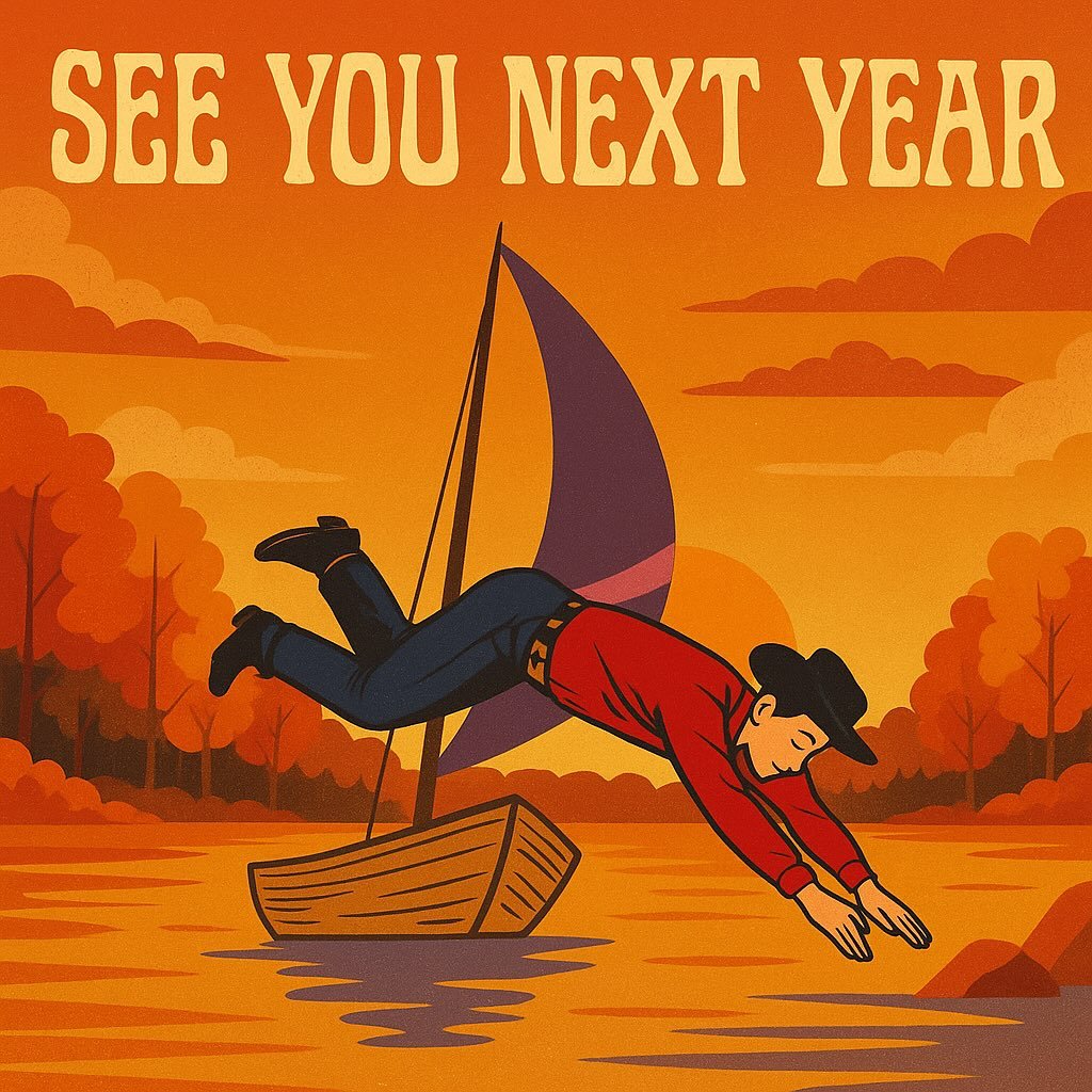 🌅 As the sun sets on another unforgettable season, The Cowboy is diving to shore and hanging up his hat for the season!🤠🌊

Thank you all for an incredible summer at The Cowboy on the Lake &mdash; your support, laughter, and lakefront memories made