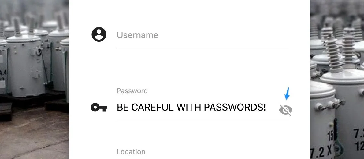 Be Careful With Passwords