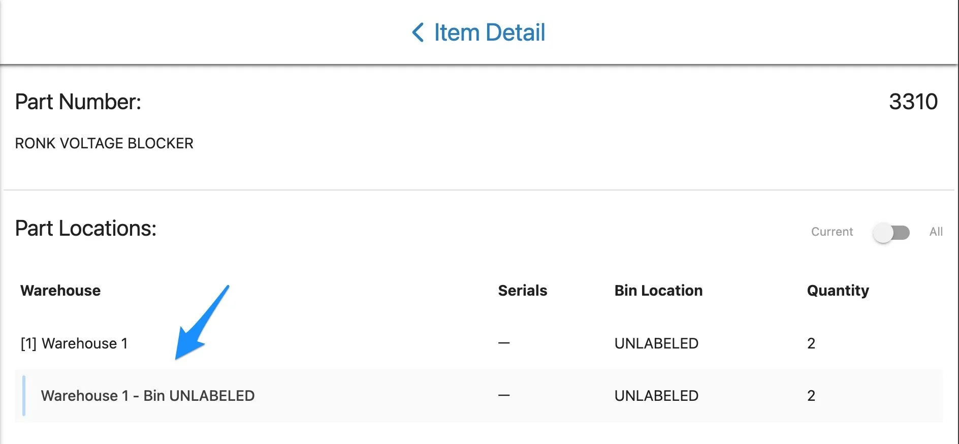 Bin Quantity VIsual Enhancement