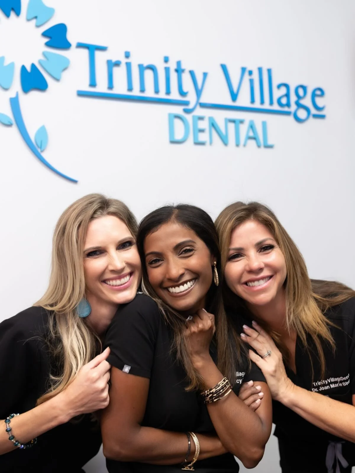Today we celebrate the three incredible women behind the smiles. 🦷✨
Happy National Dentist&rsquo;s Day to the doctors who lead our team with kindness, skill, and dedication every single day. Your passion for caring for patients and creating confiden