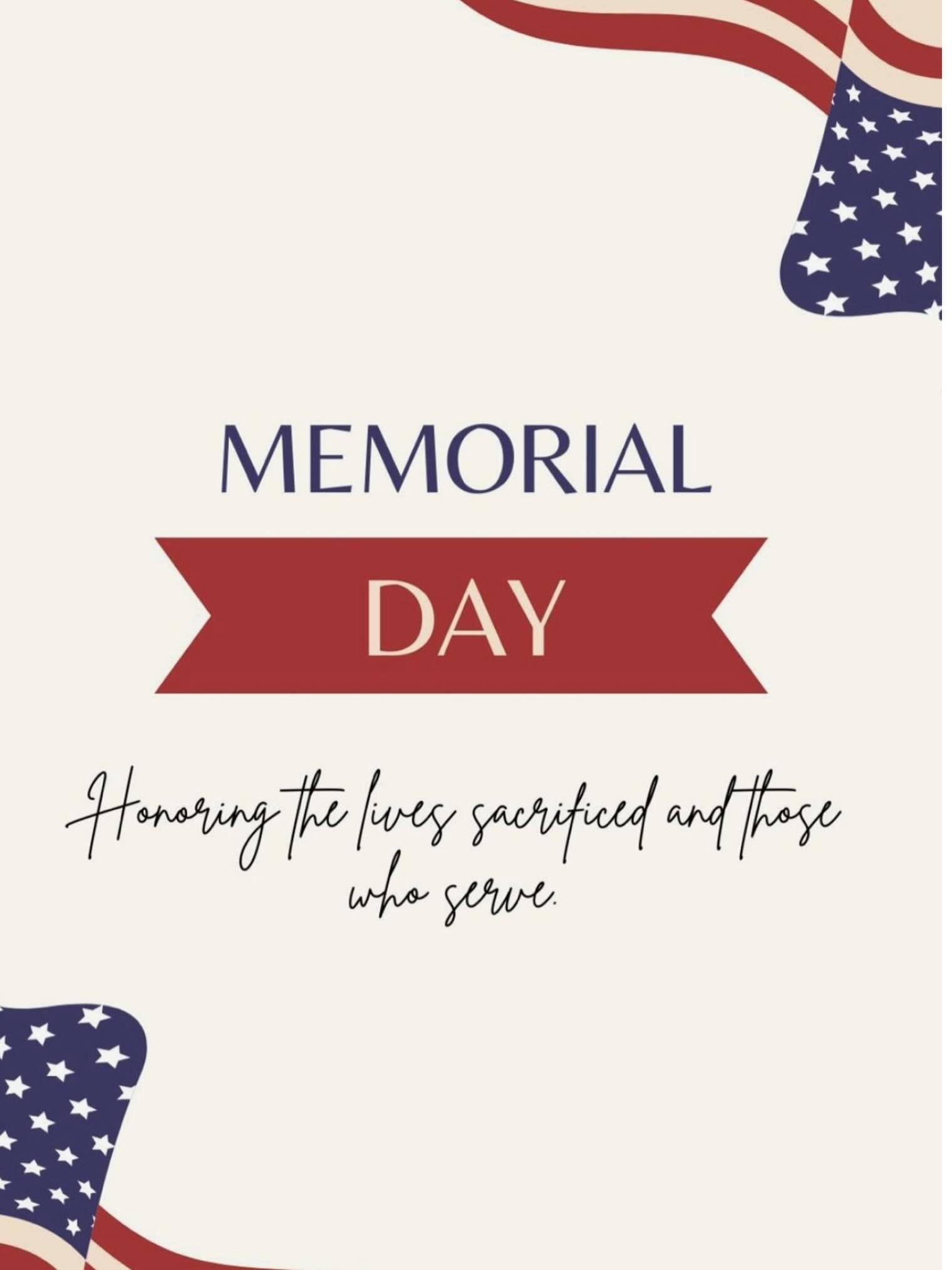 Honoring those today who sacrificed their lives for our freedom! God bless America 🇺🇸