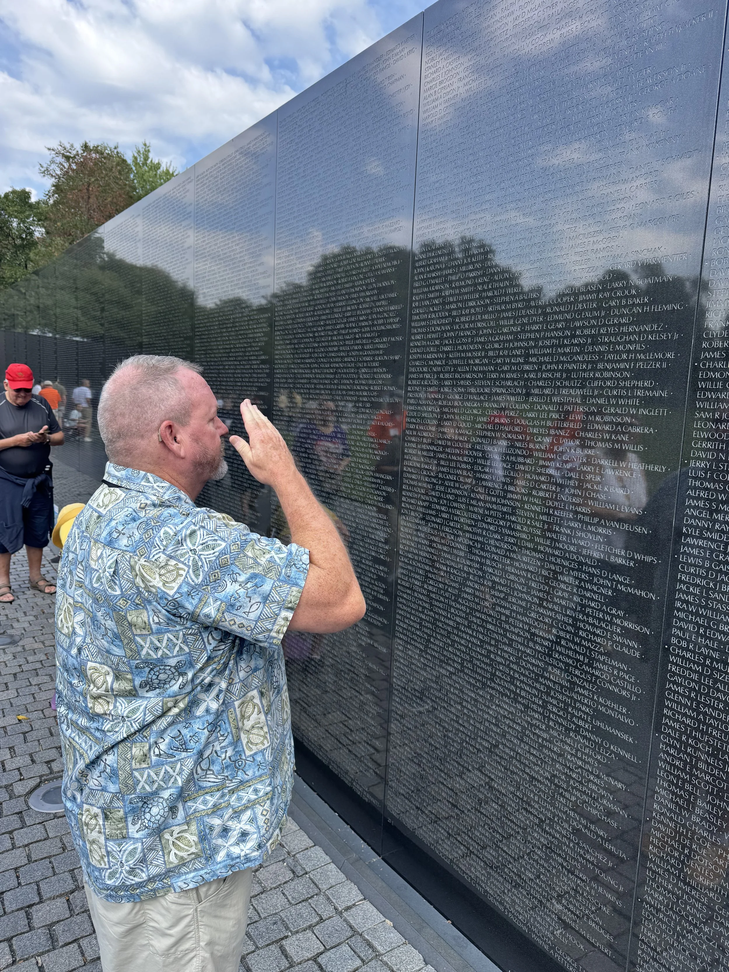 CAPT Steve Mills, United States Navy (Retired), host of Even Though I Walk