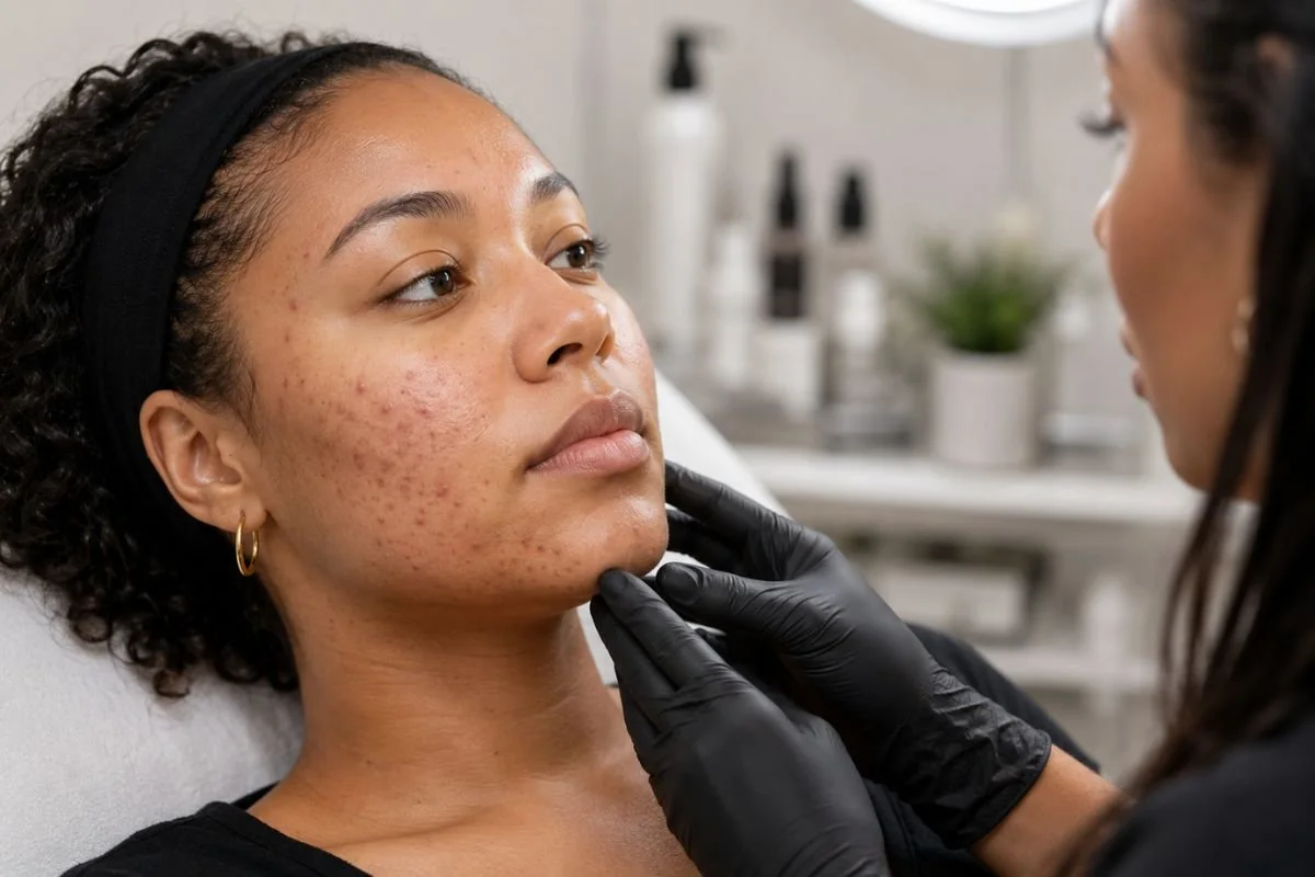 chemical peel for acne and congested skin