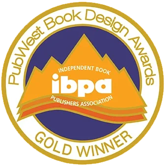 IBPA PubWest Gold Book Design Award seal