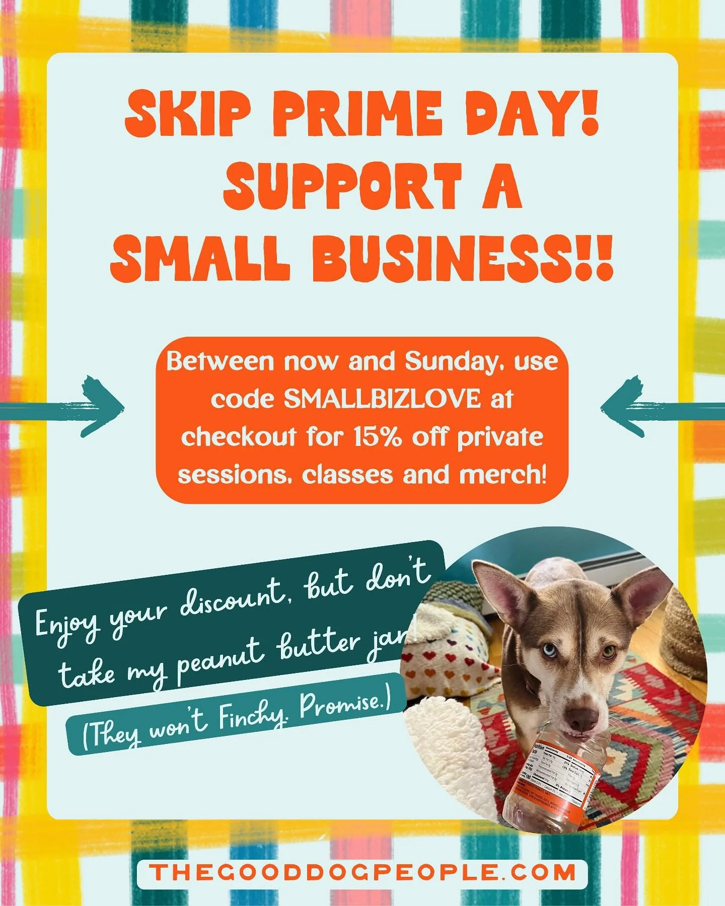 Bezos is blasting off, but we&rsquo;re keeping it grounded with real dogs + real humans + real connection.

This week, while the internet gets busy chasing lightning deals and cardboard boxes, we&rsquo;re celebrating the cozy, heart-filled magic of s