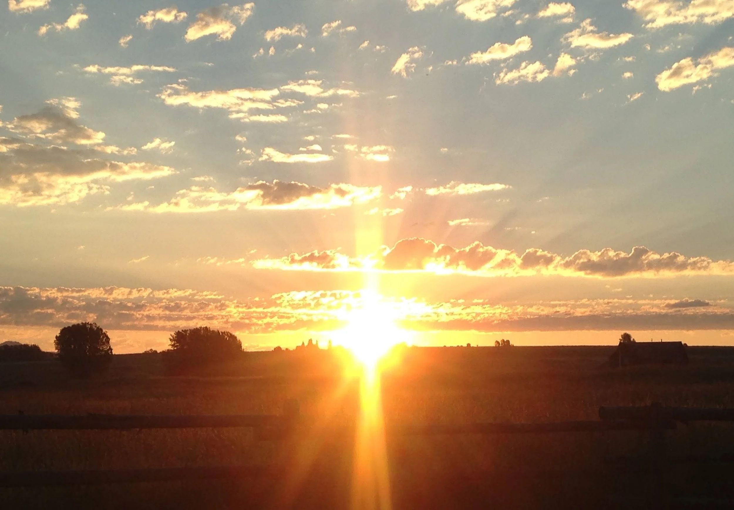 Earth Rotating To the Sun, aka Sunrise